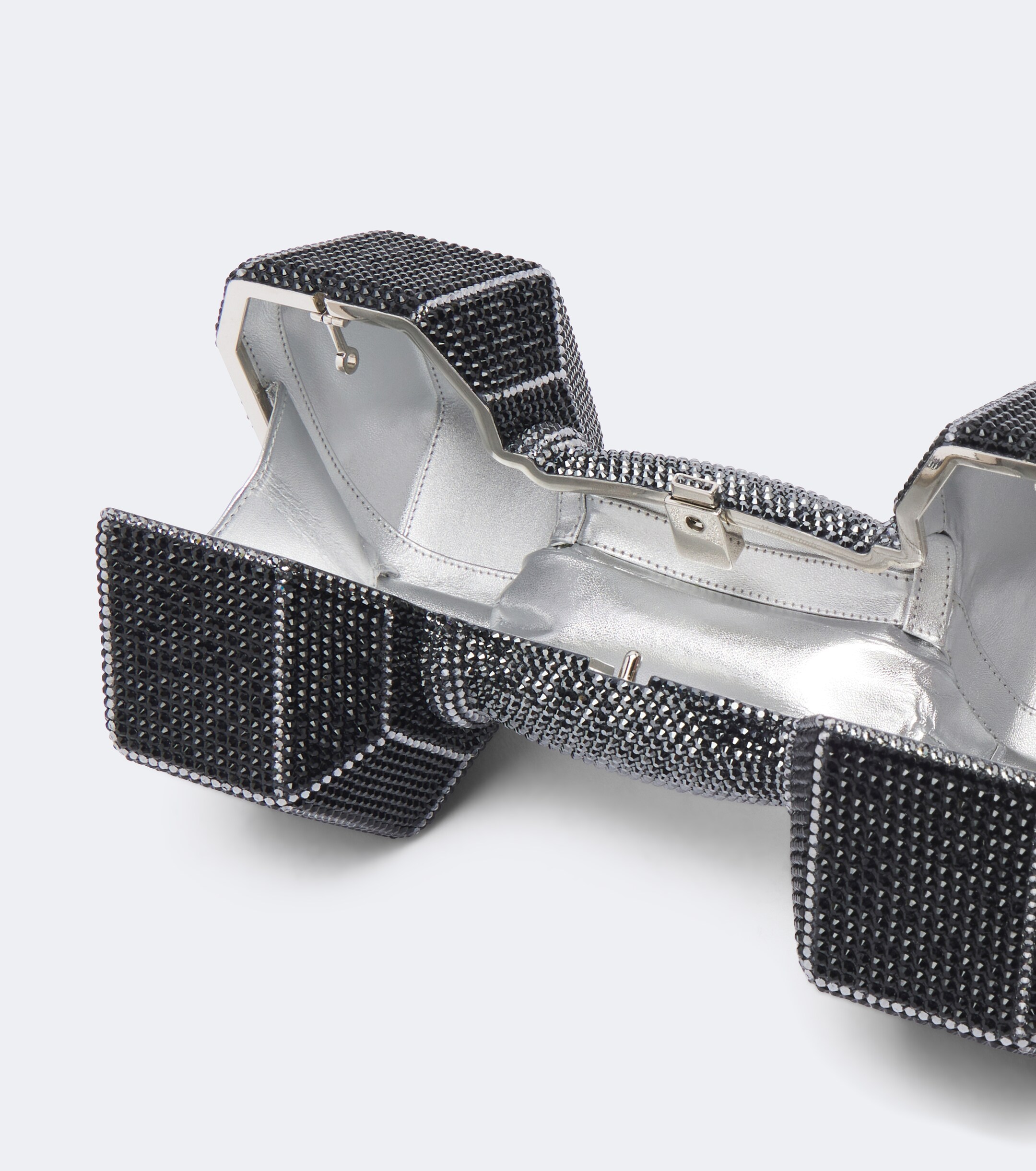 Judith Leiber Couture Judith Leiber Couture Dumbbell crystal-embellished clutch
