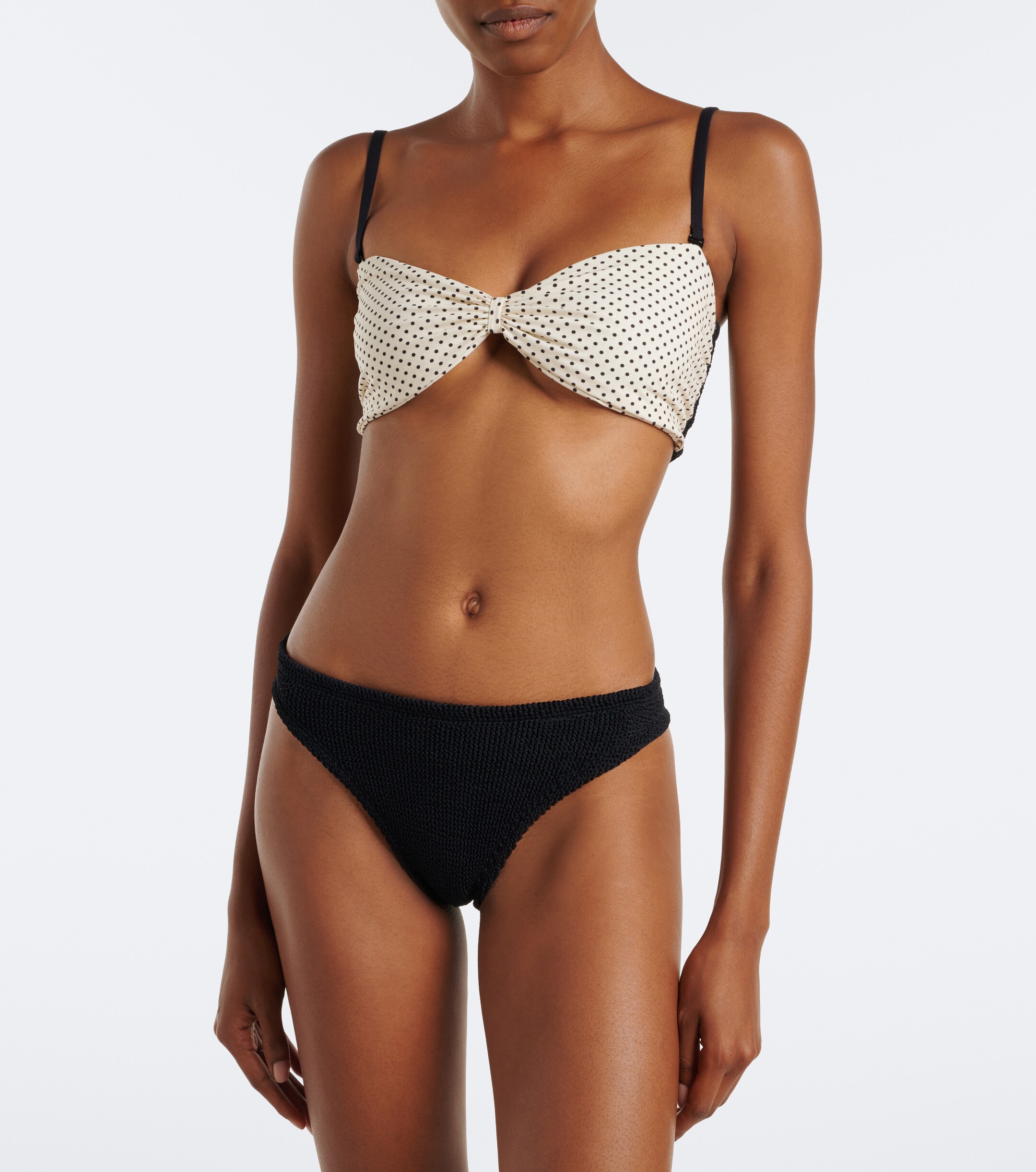 Hunza G Hunza G Delphine polka-dot reversible bikini