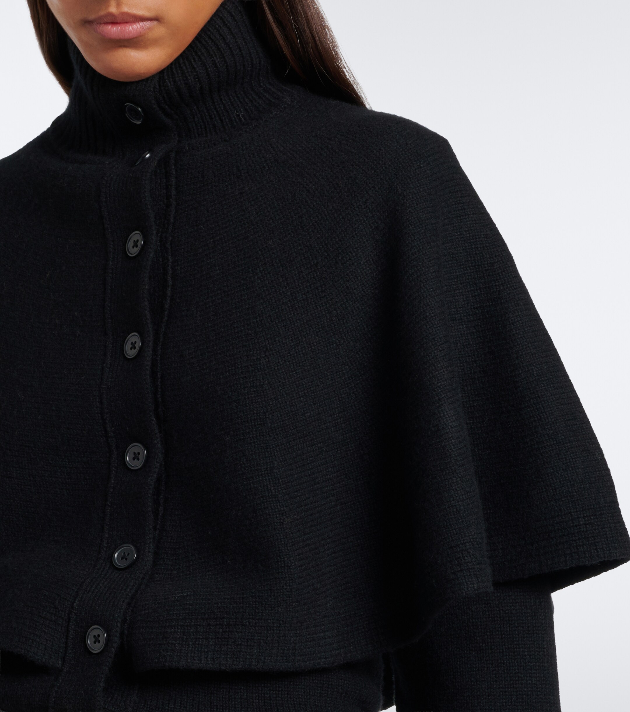 Vince Vince Caped wool-blend cardigan