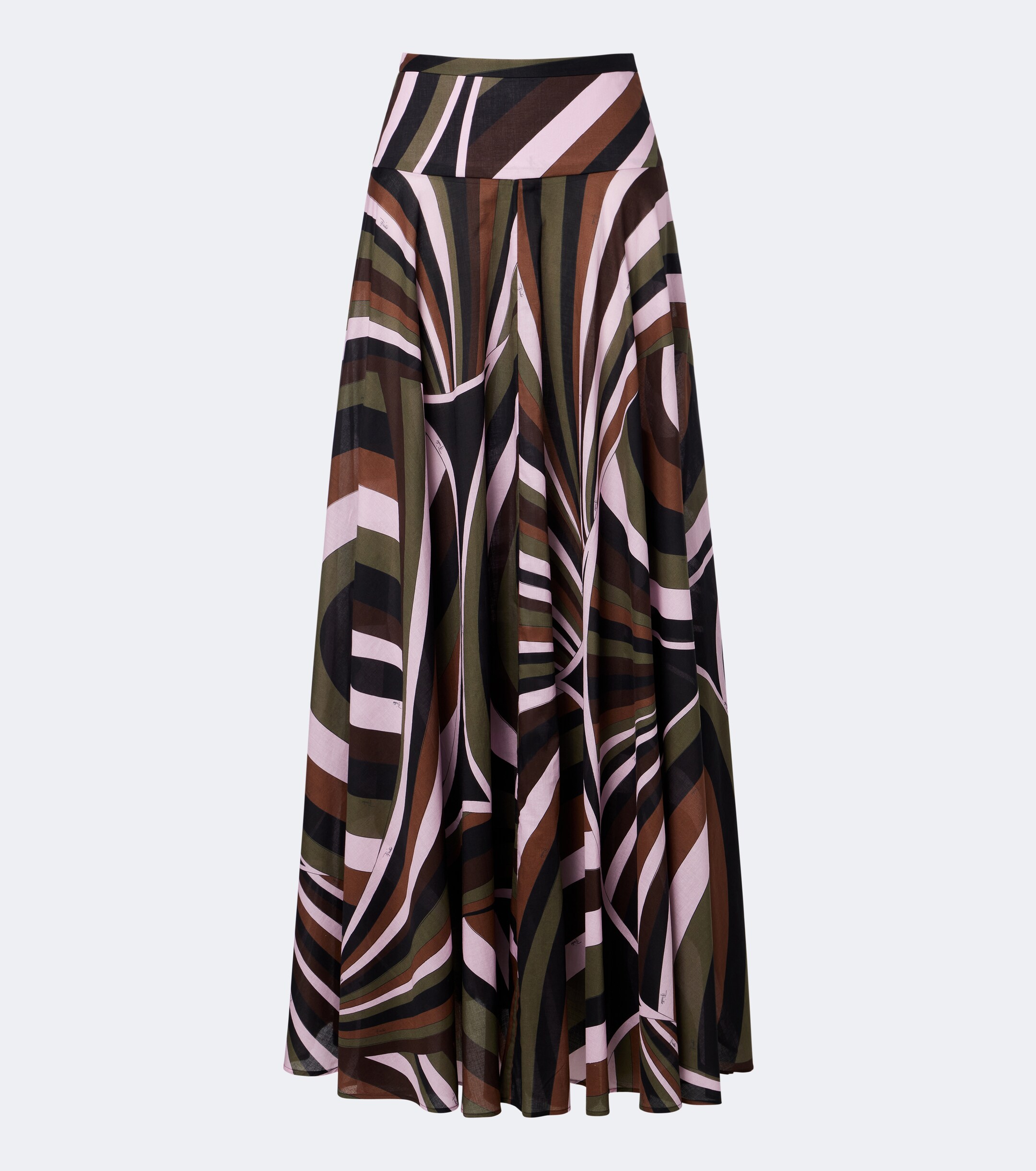 Pucci Pucci Iride cotton muslin maxi skirt