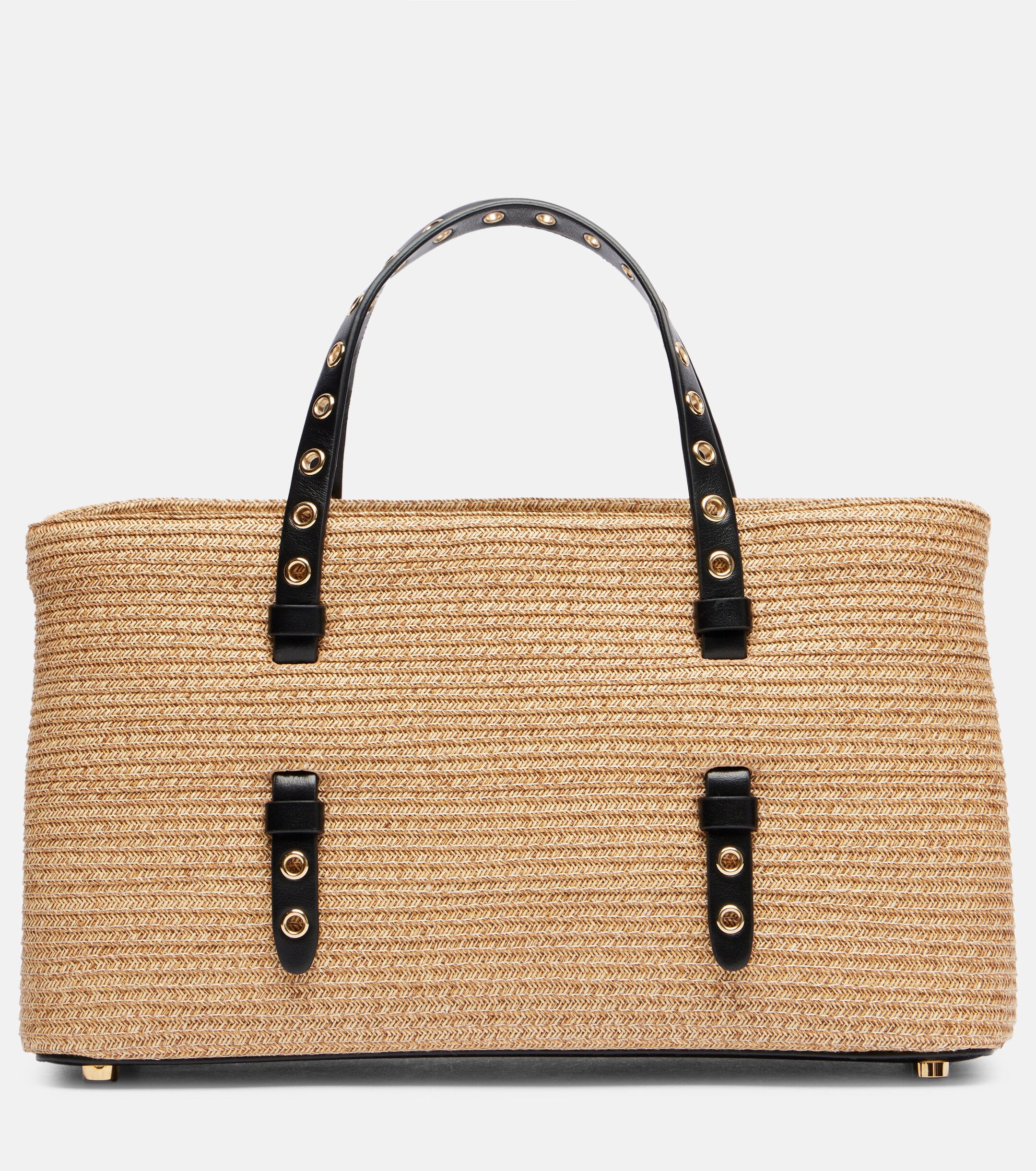 Alaïa Mina 25 Medium woven tote bag