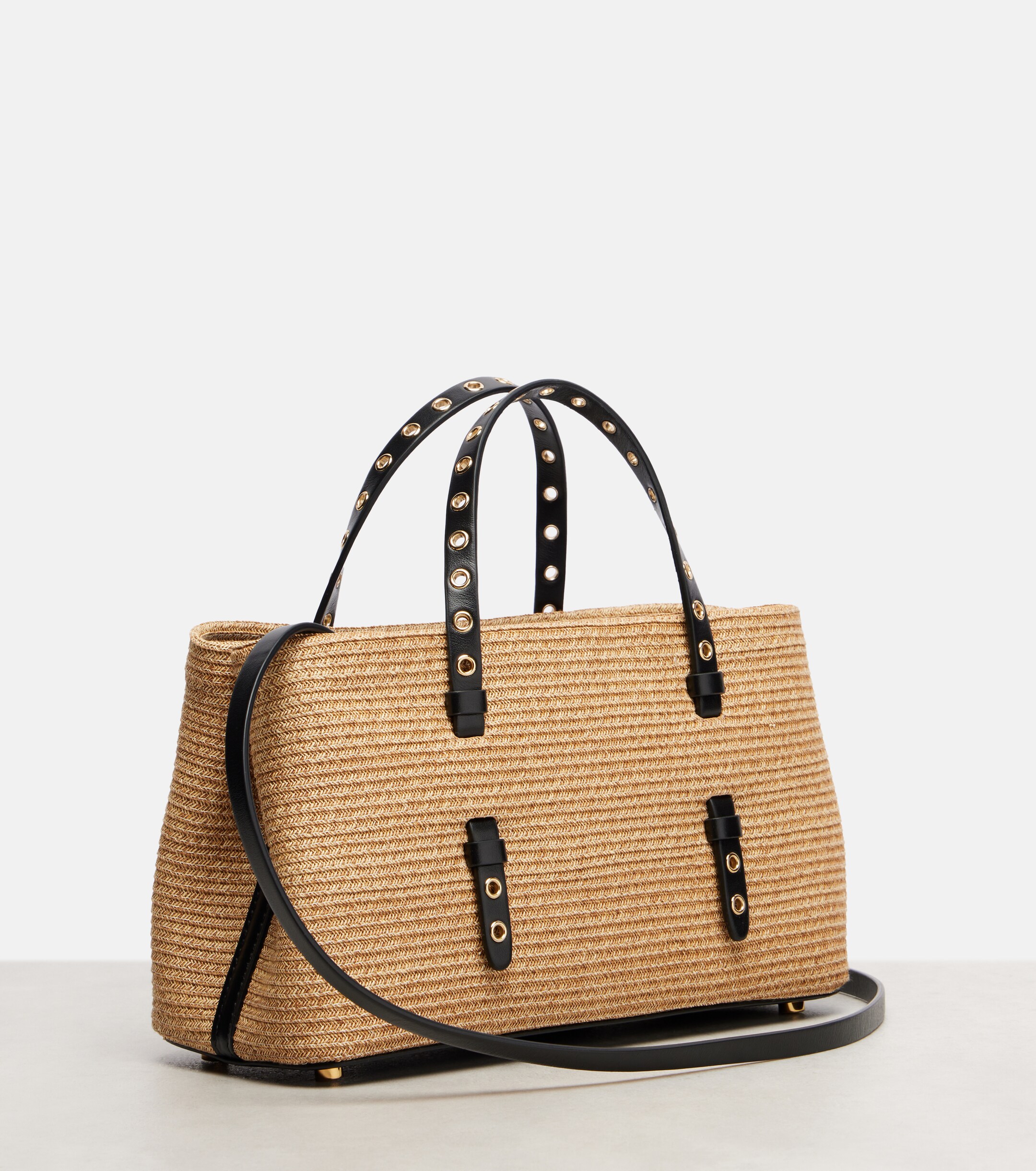 Alaïa Mina 25 Medium woven tote bag