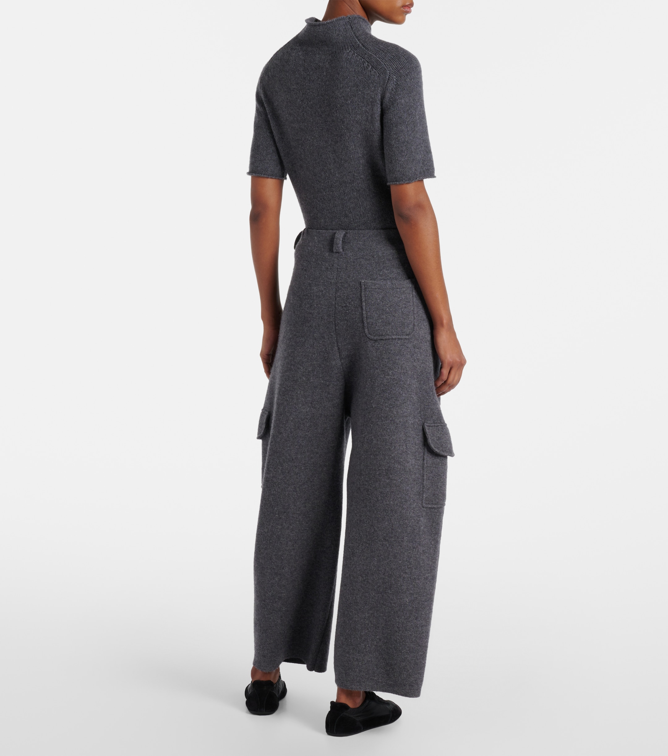 LISA YANG Azaria cashmere cargo pants