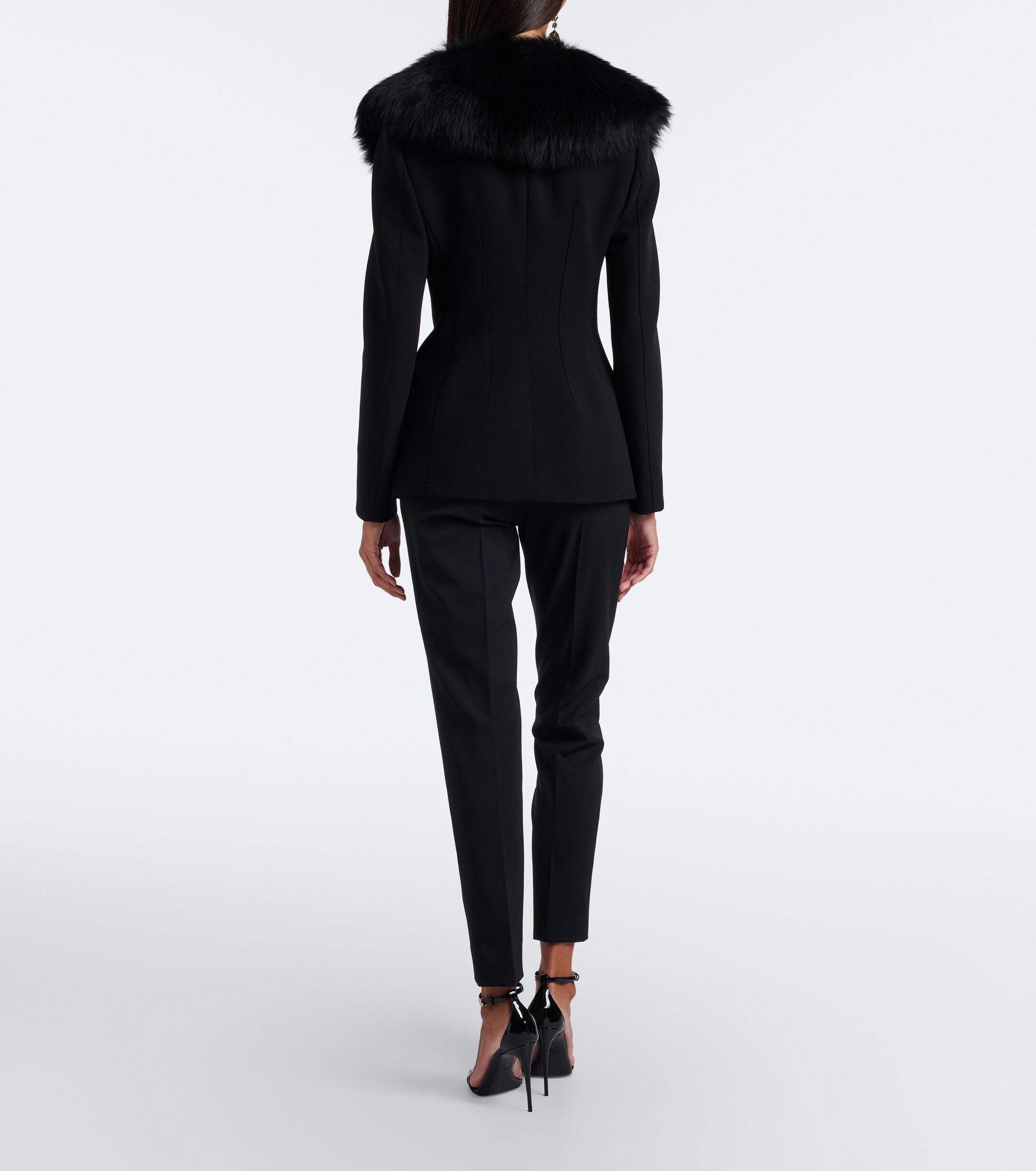 Dolce&Gabbana Dolce & Gabbana Wool-blend slim pants