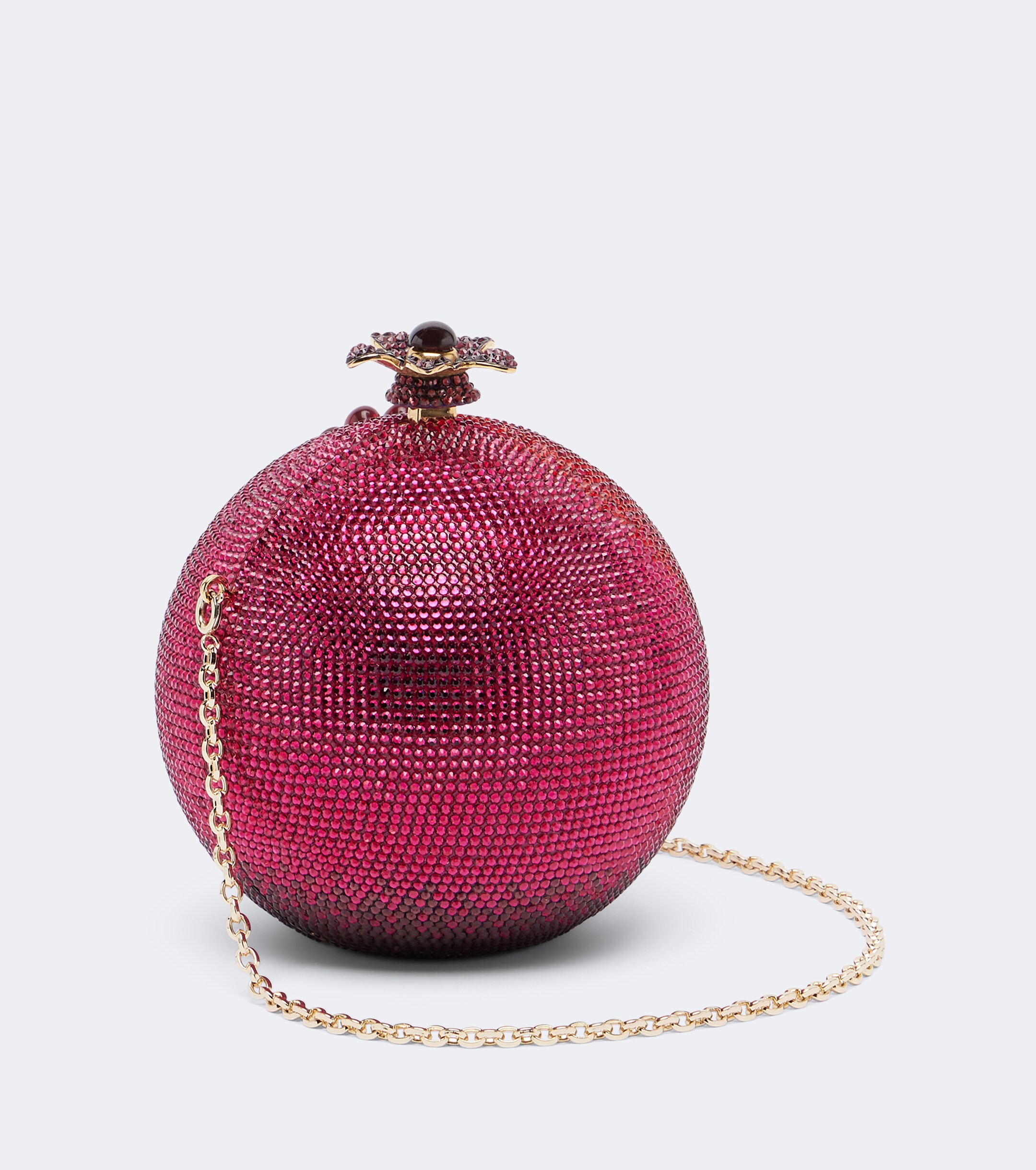 Judith Leiber Couture Judith Leiber Couture Pomegranate crystal-embellished clutch