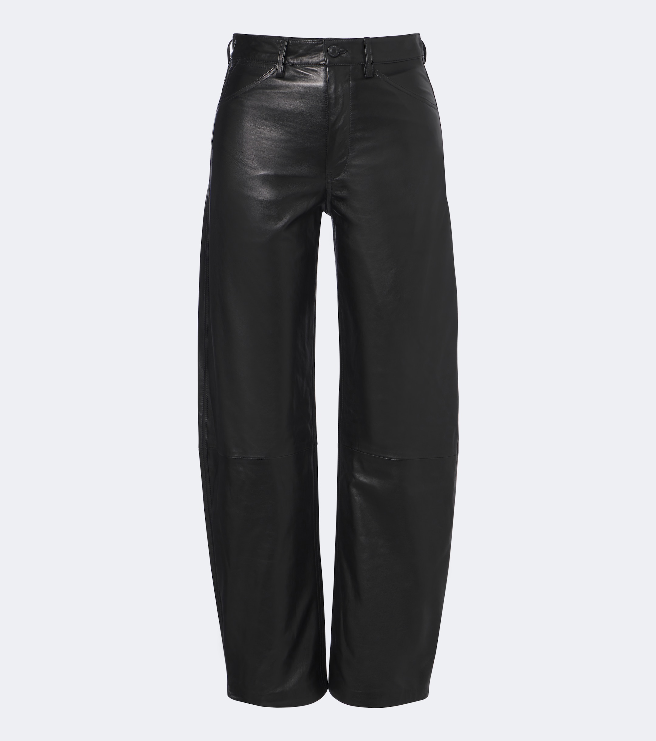 Nili Lotan Nili Lotan Tribeca leather barrel-leg pants