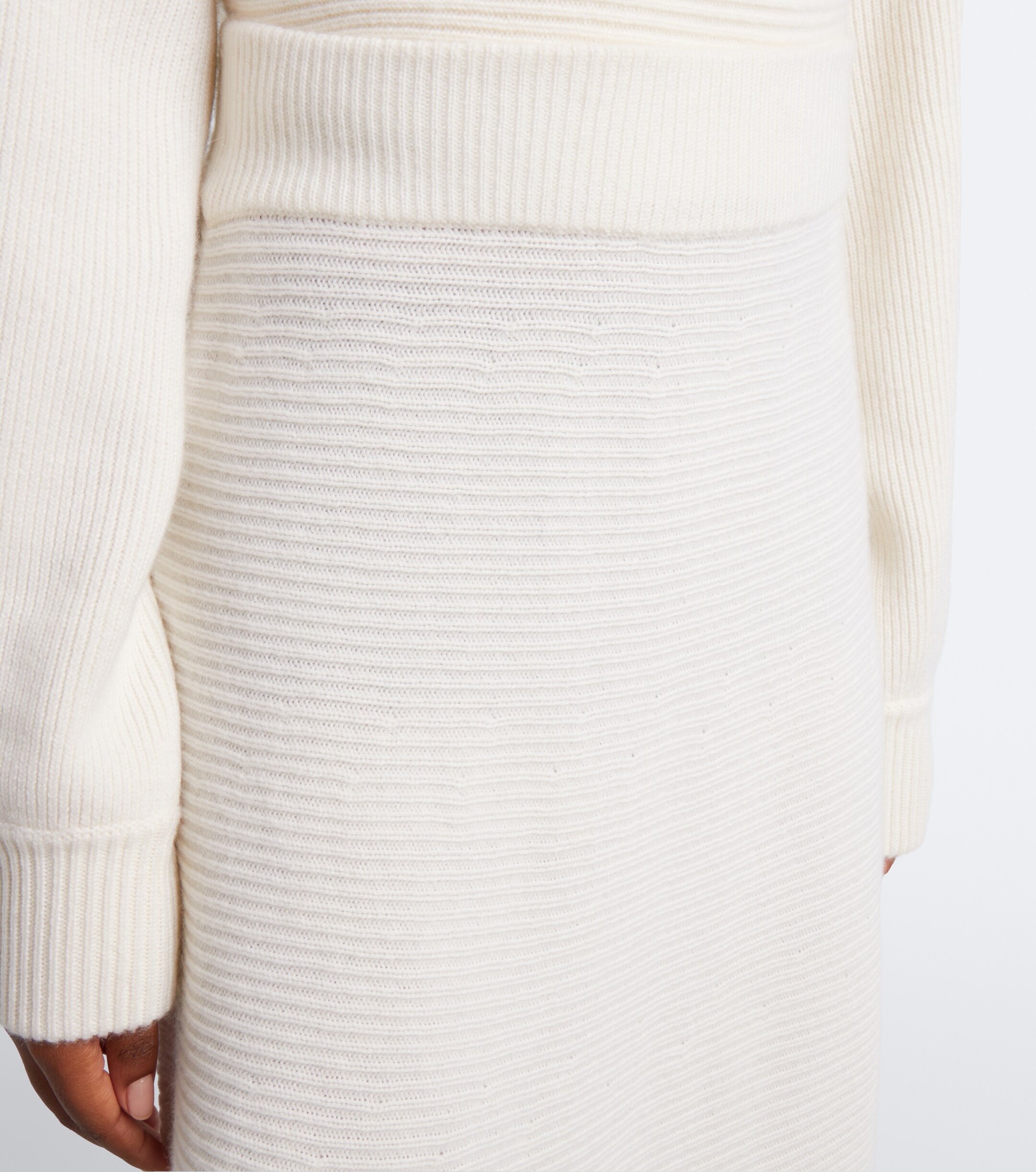LISA YANG Lisa Yang Dovie cashmere midi skirt