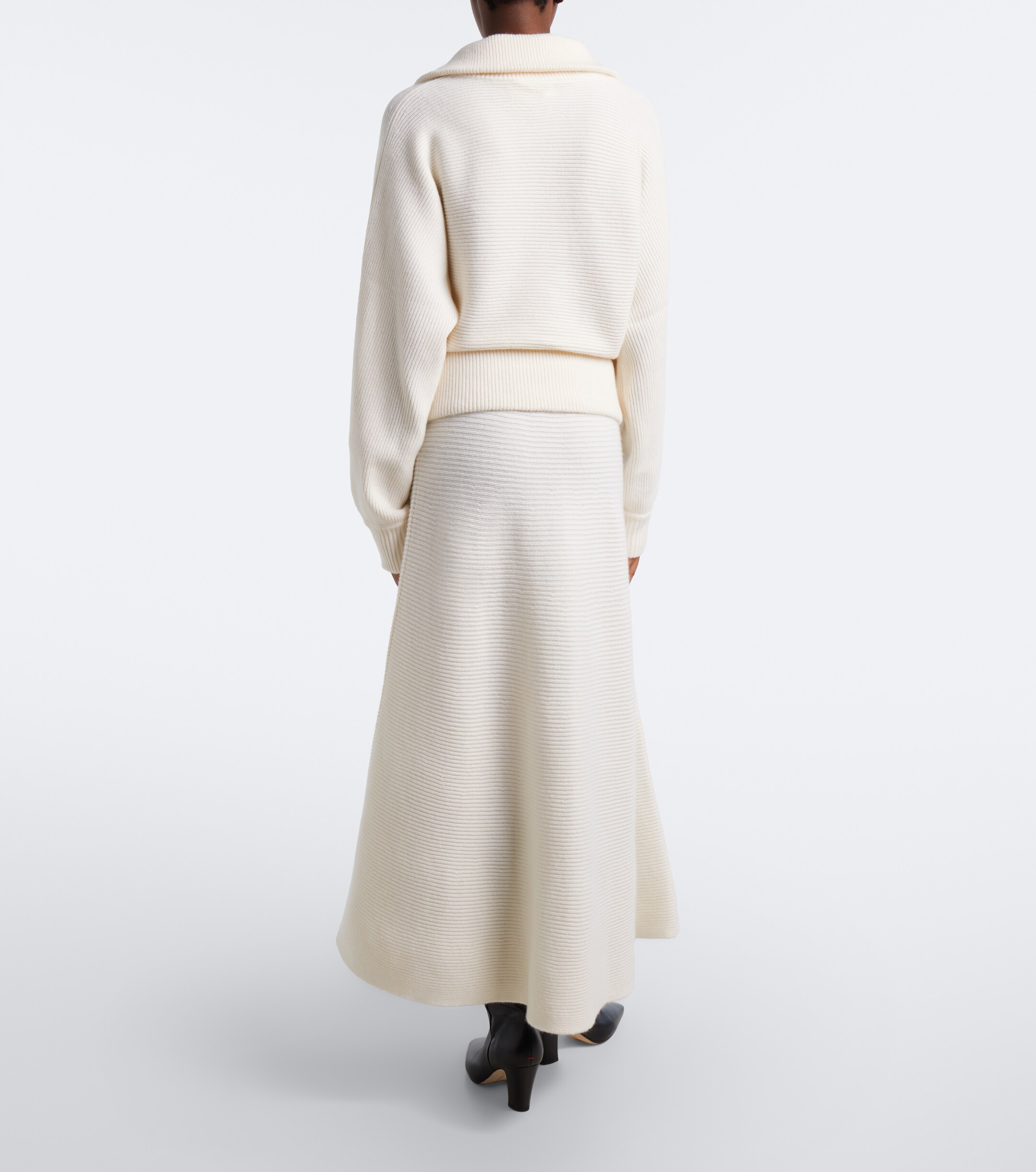 LISA YANG Lisa Yang Dovie cashmere midi skirt