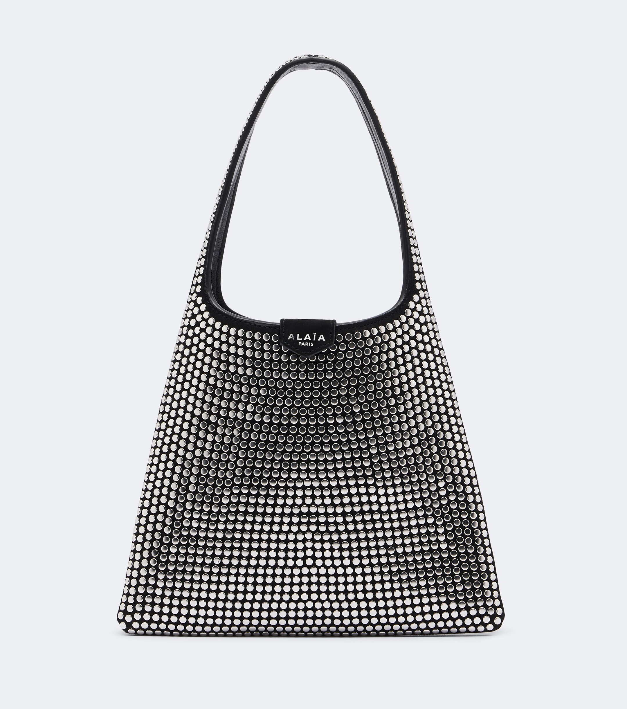Alaïa Alaïa Mini studded suede top-handle bag