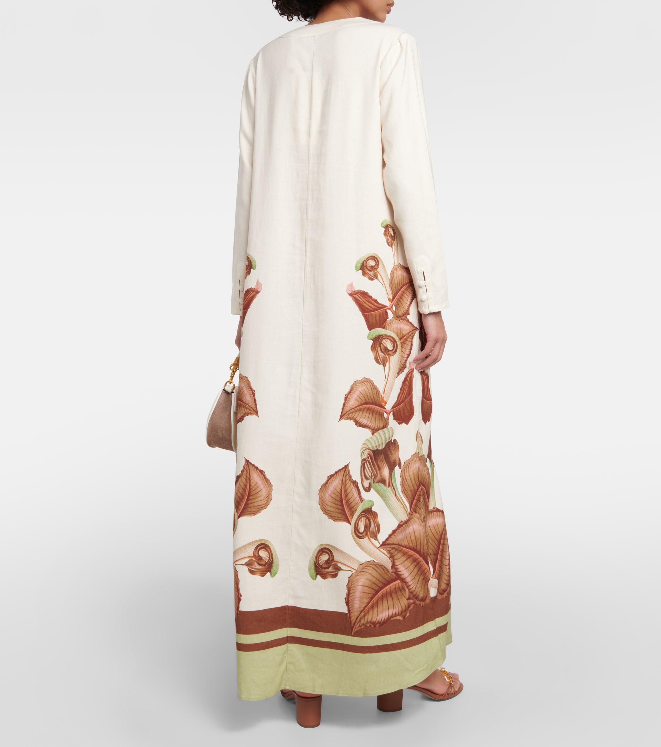 Adriana Degreas Arisaema printed maxi dress thumbnail