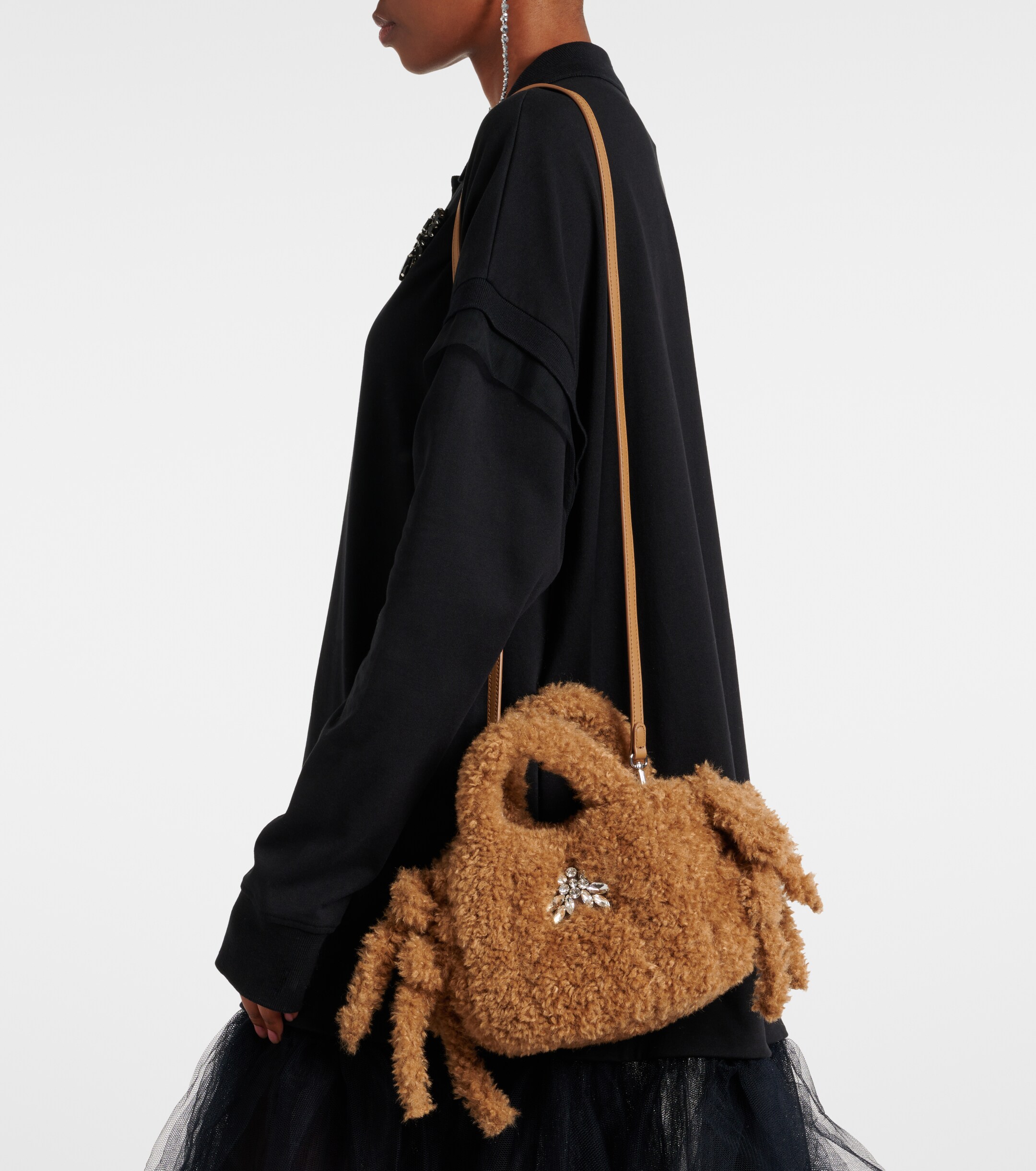 Simone Rocha Baby Egg teddy tote bag