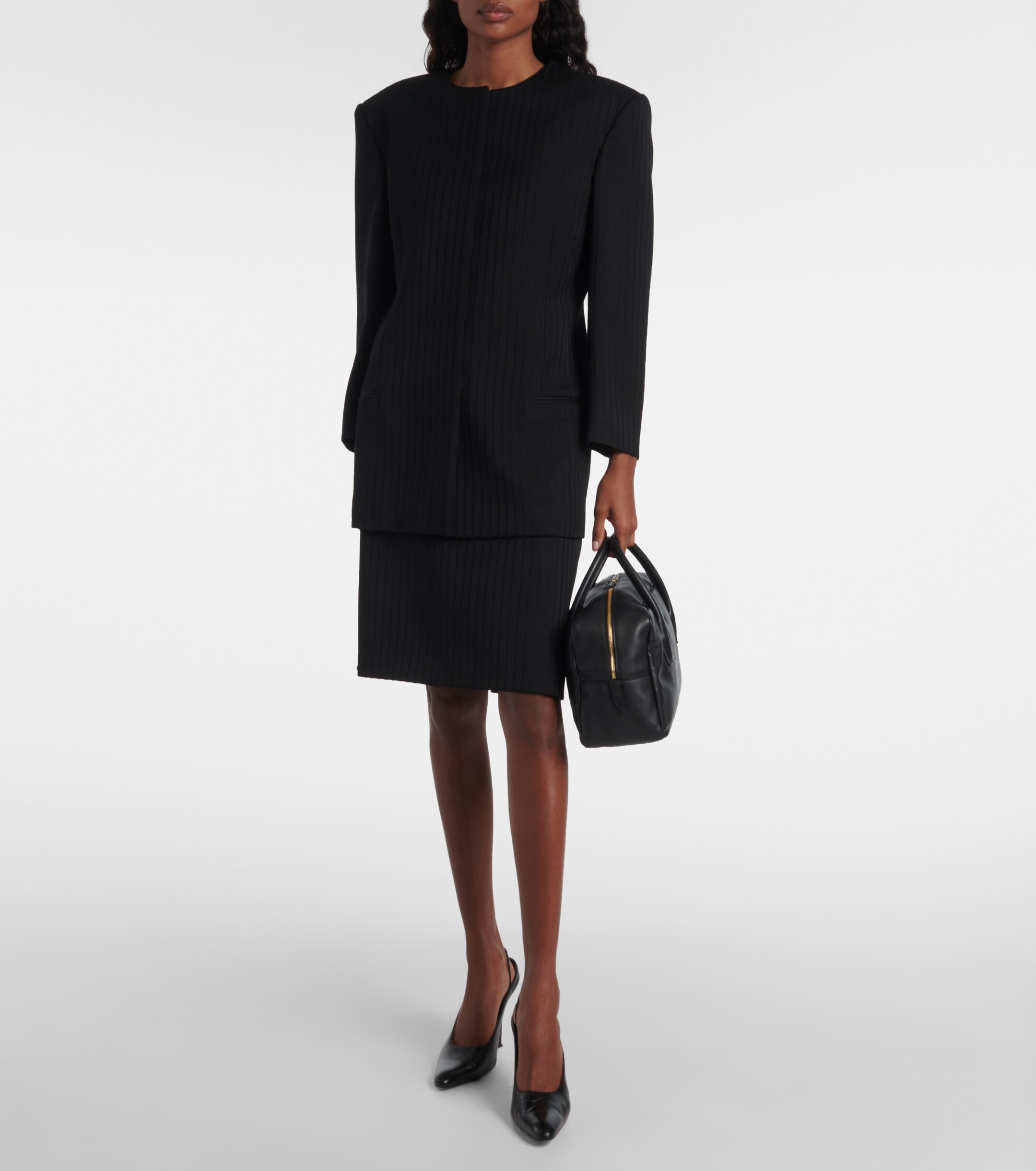 Calvin Klein Collection America Medium leather tote bag