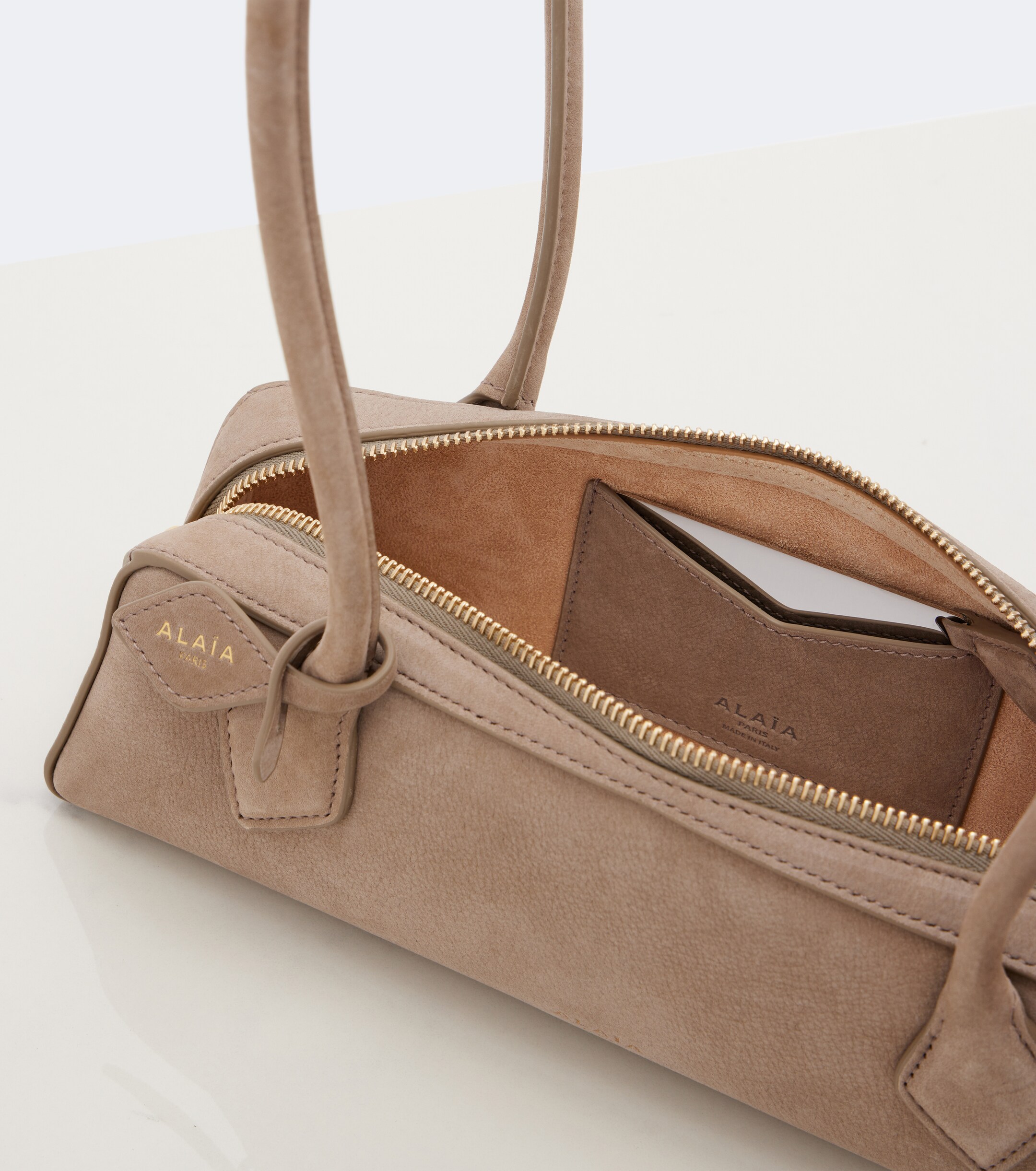 Alaïa Le Teckel Small leather shoulder bag