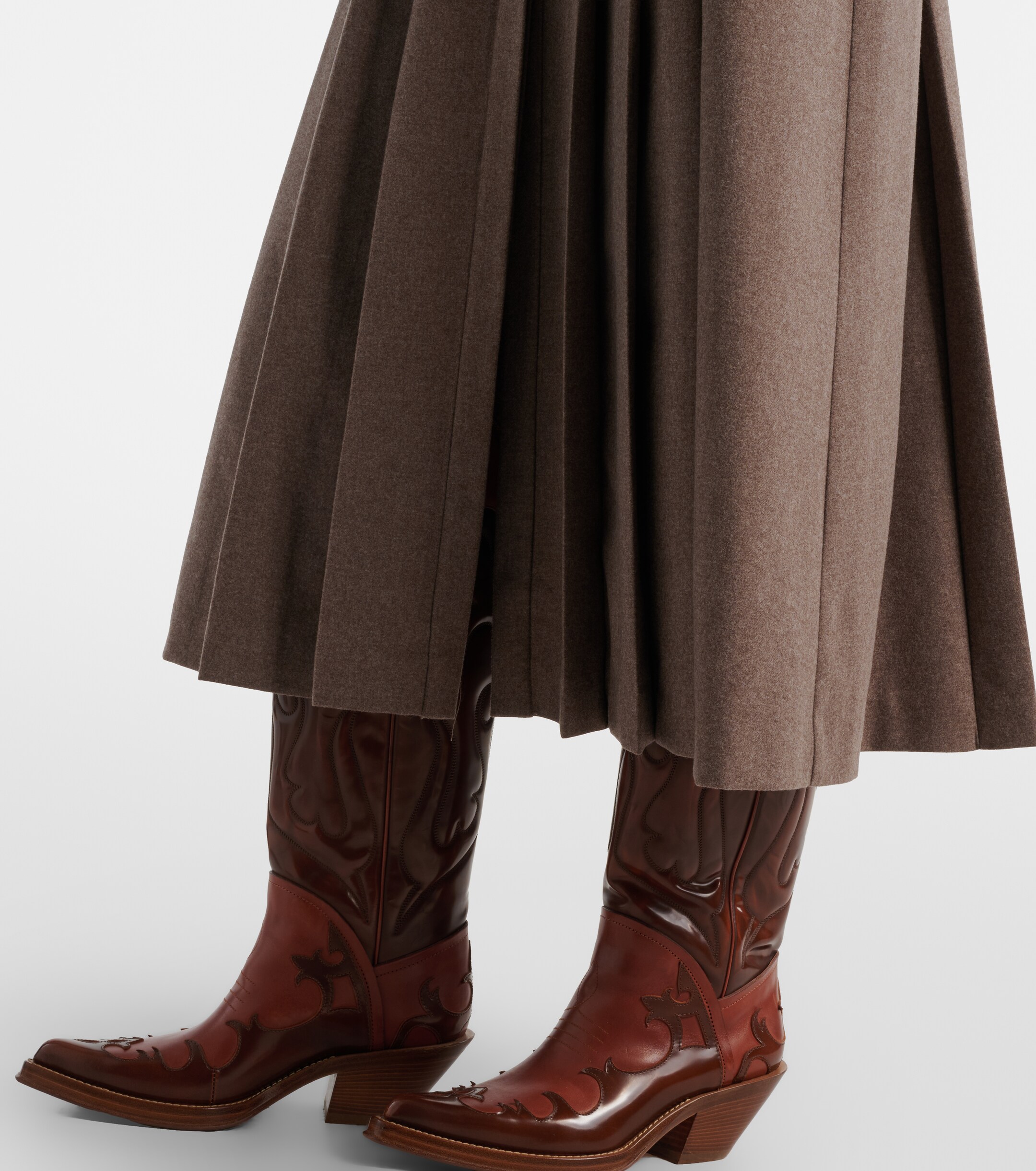 Gabriela Hearst Gabriela Hearst Ethel wool and cashmere shirt dress