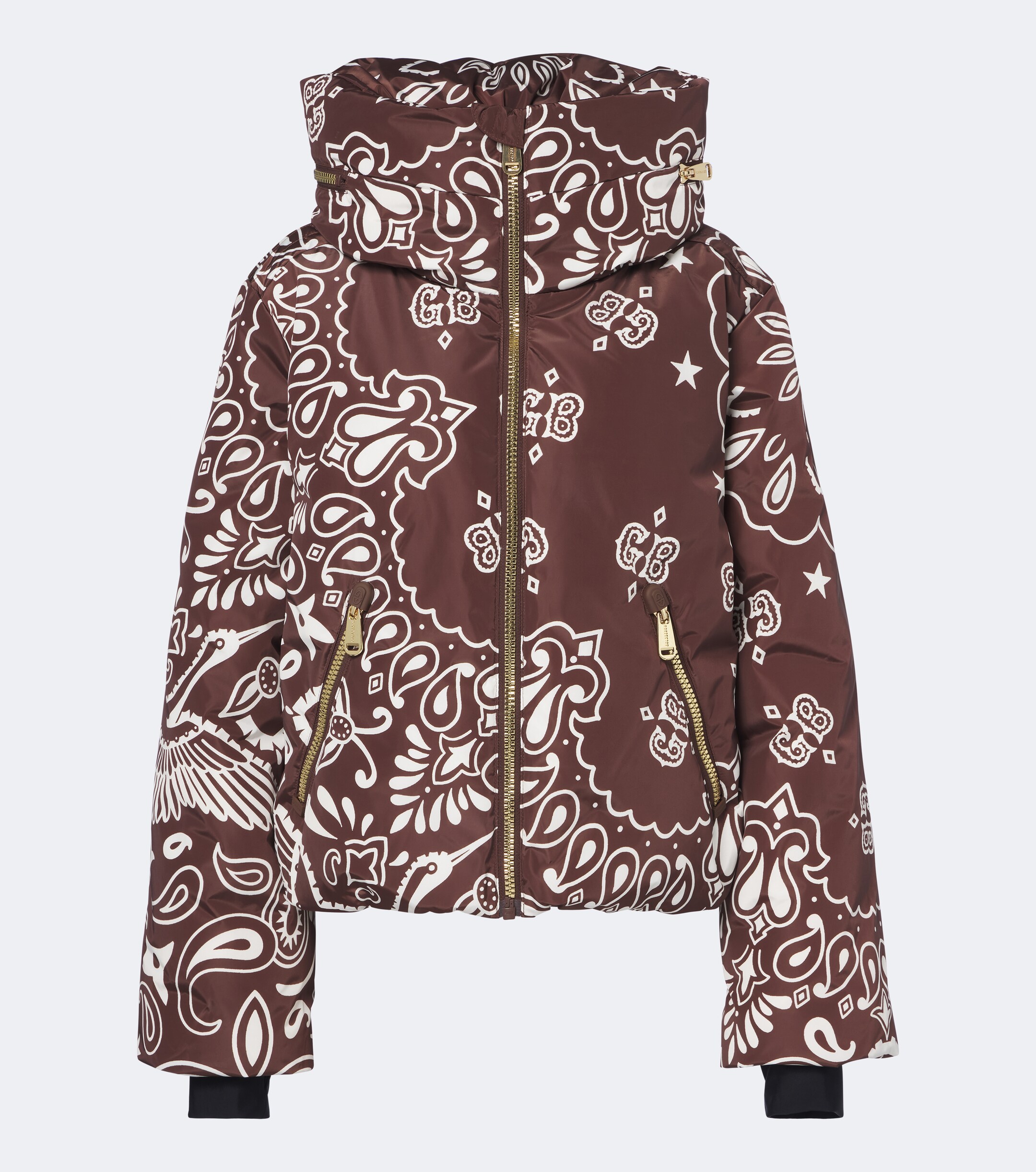 GOLDBERGH Goldbergh Kyoko hooded printed ski jacket