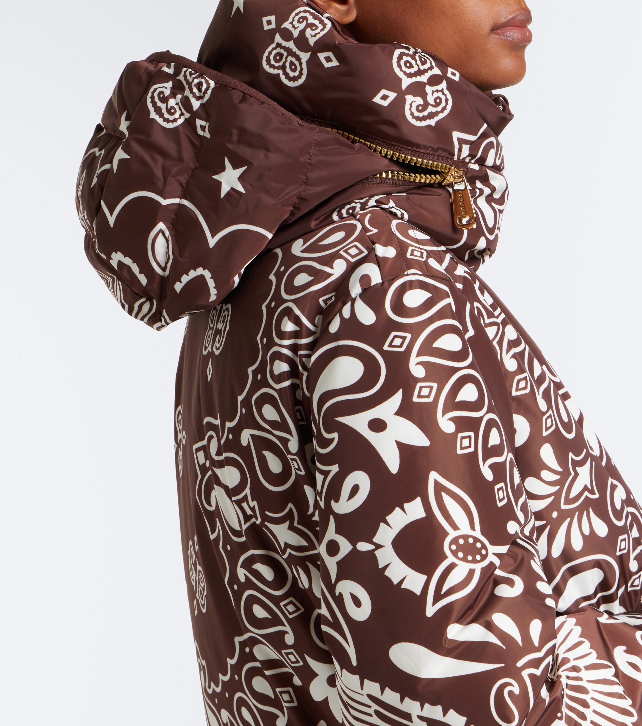 GOLDBERGH Goldbergh Kyoko hooded printed ski jacket