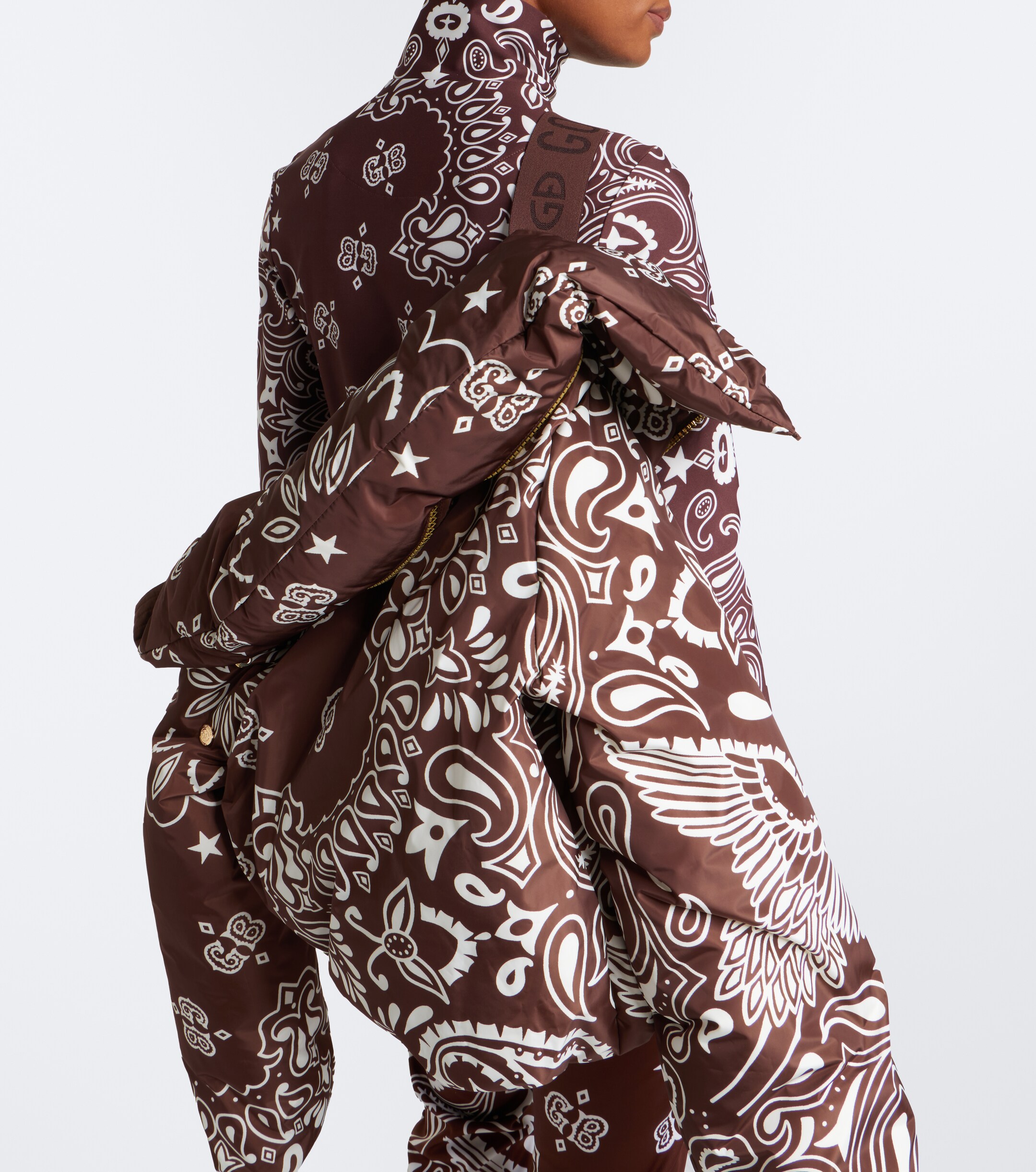 GOLDBERGH Goldbergh Kyoko hooded printed ski jacket