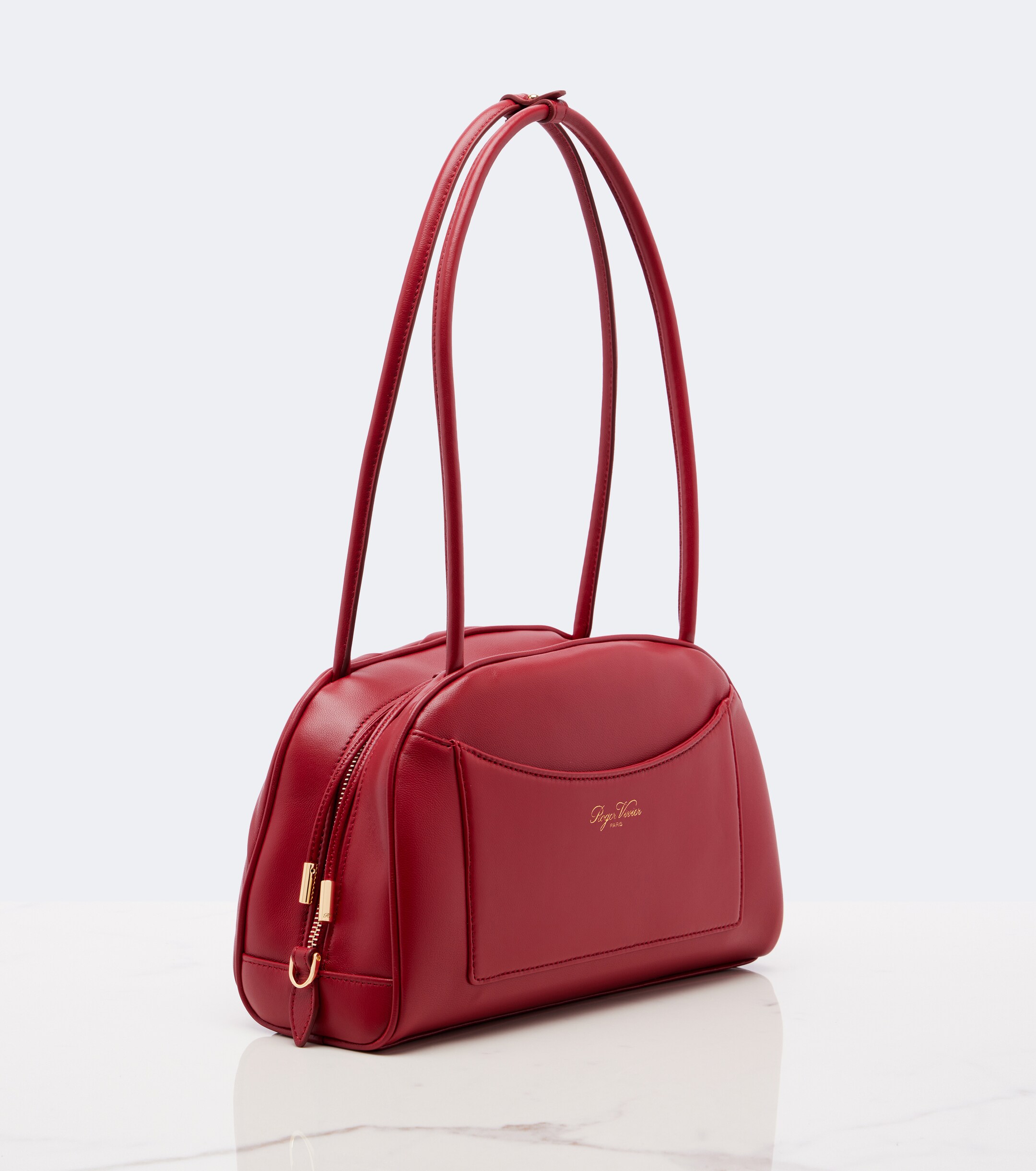 ROGER VIVIER Roseline leather shoulder bag