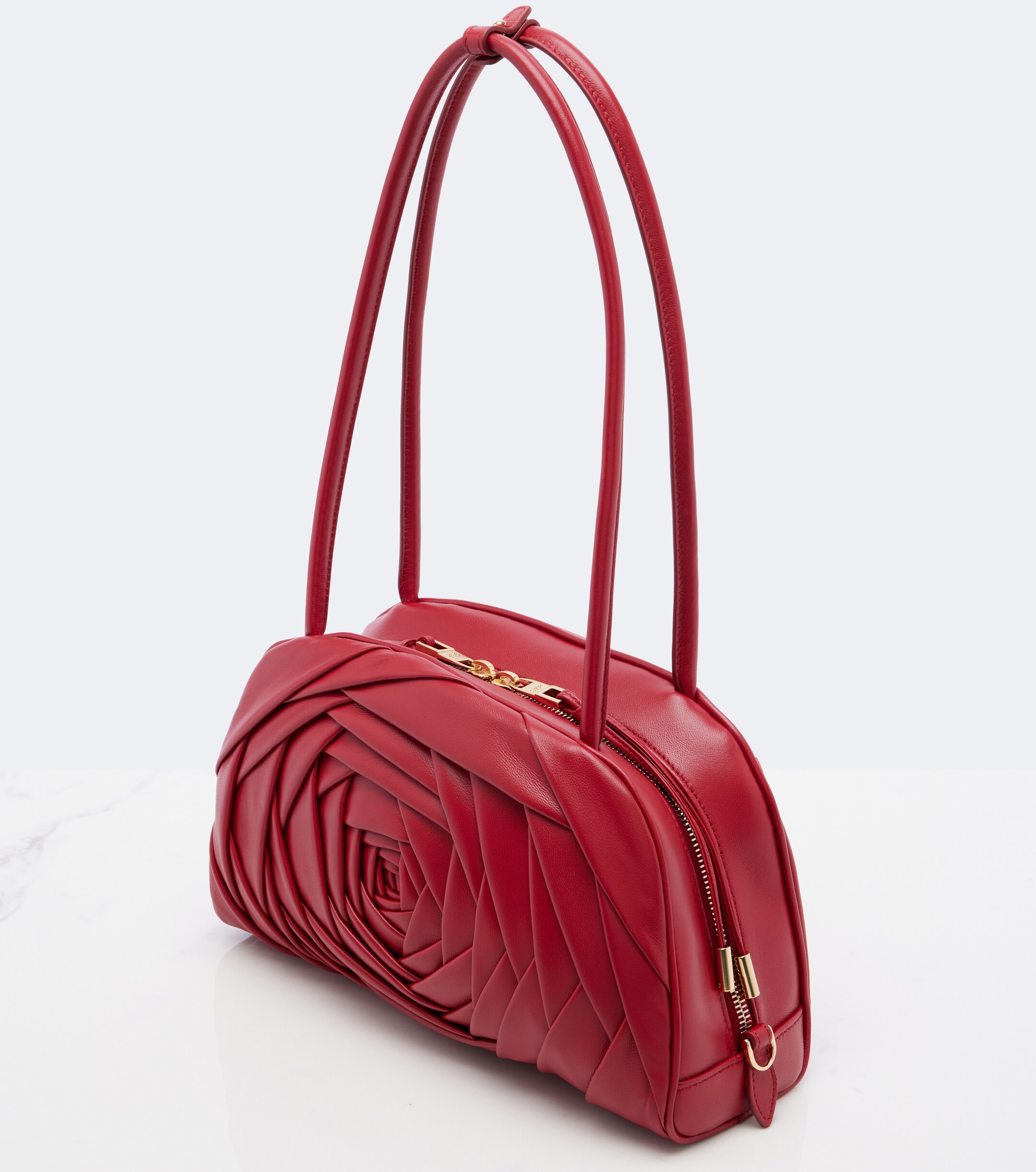 ROGER VIVIER Roseline leather shoulder bag