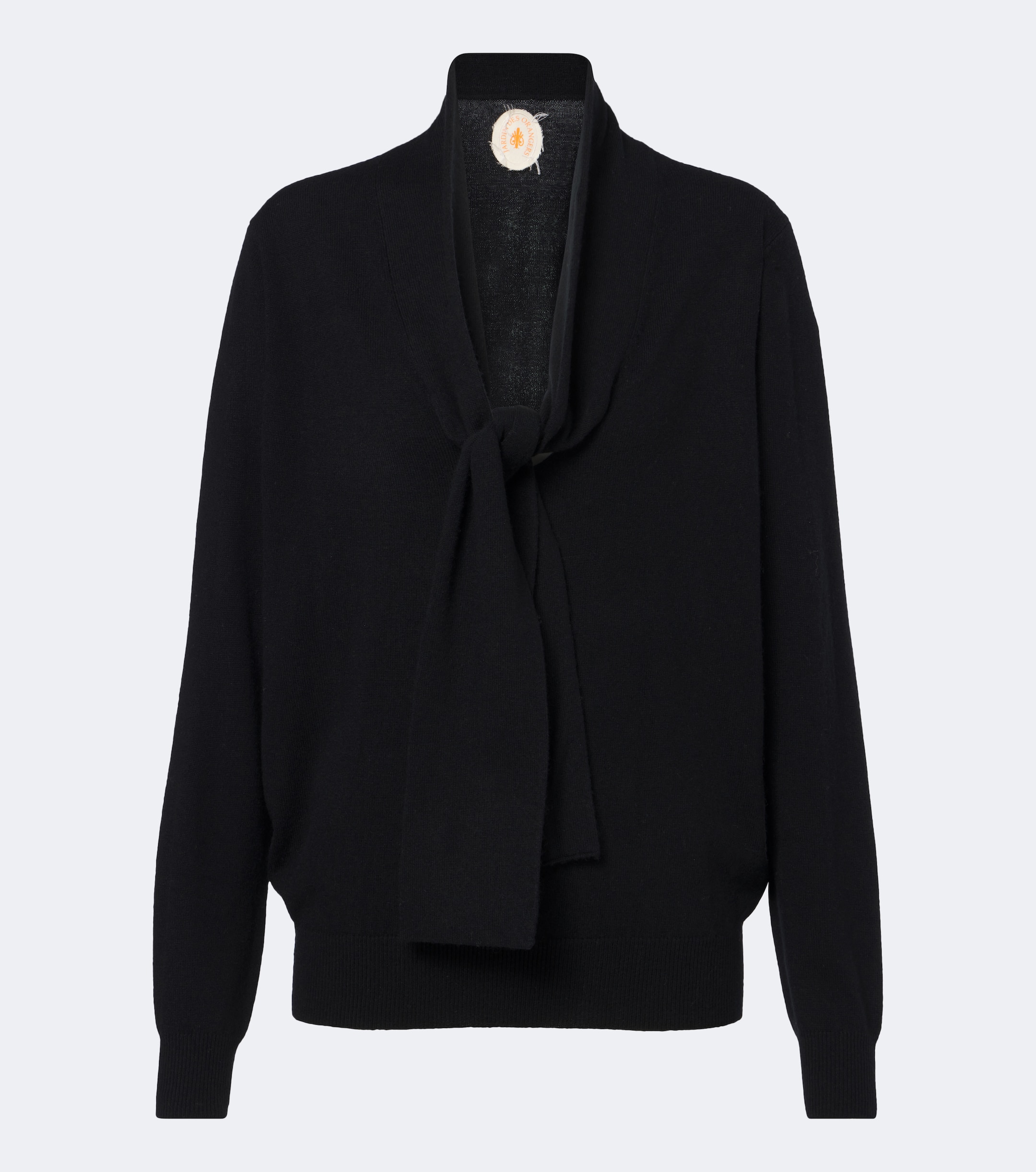 Jardin des Orangers Jardin des Orangers Tie-neck wool and cashmere sweater
