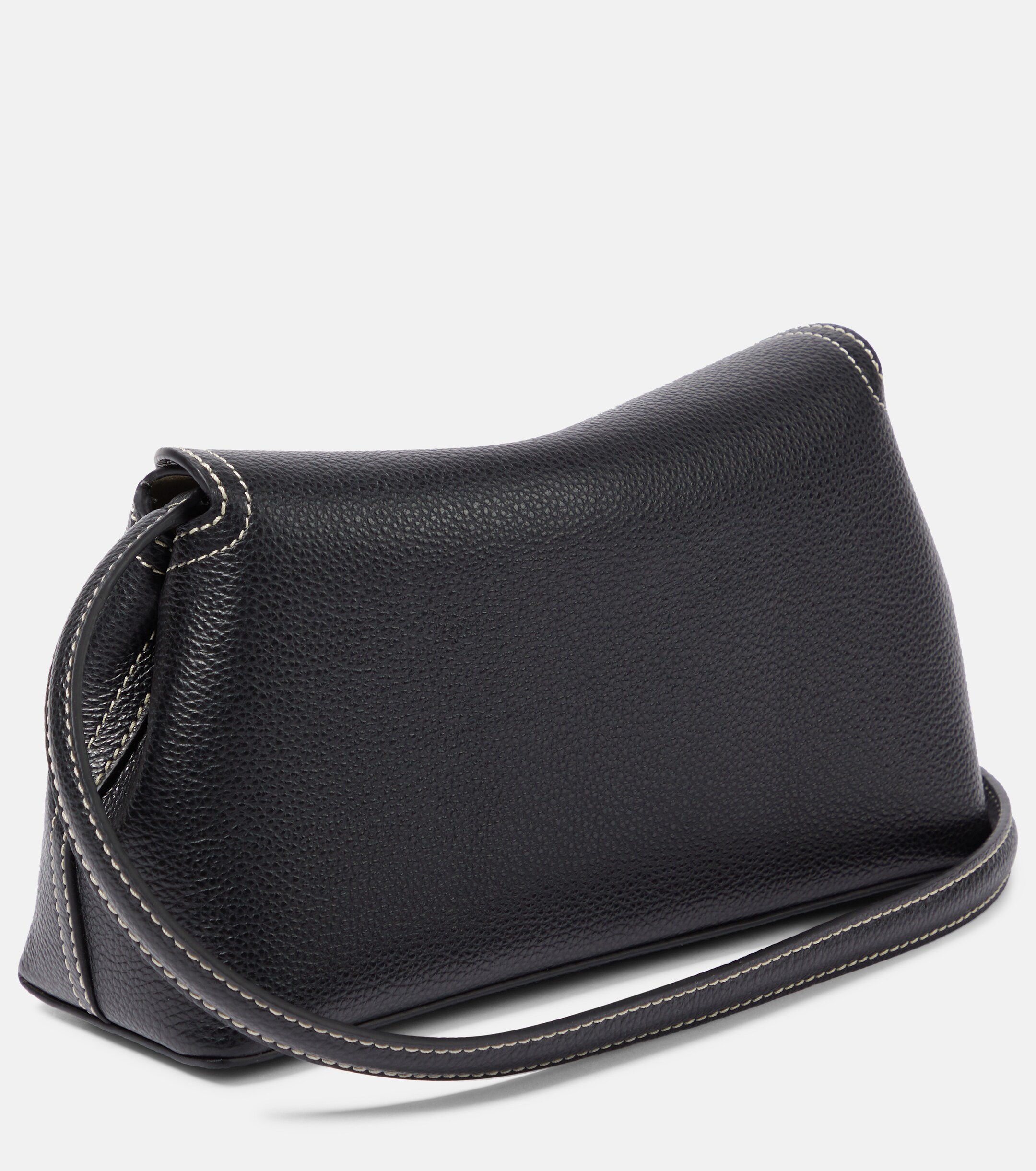 TOTEME T-Lock Small leather clutch