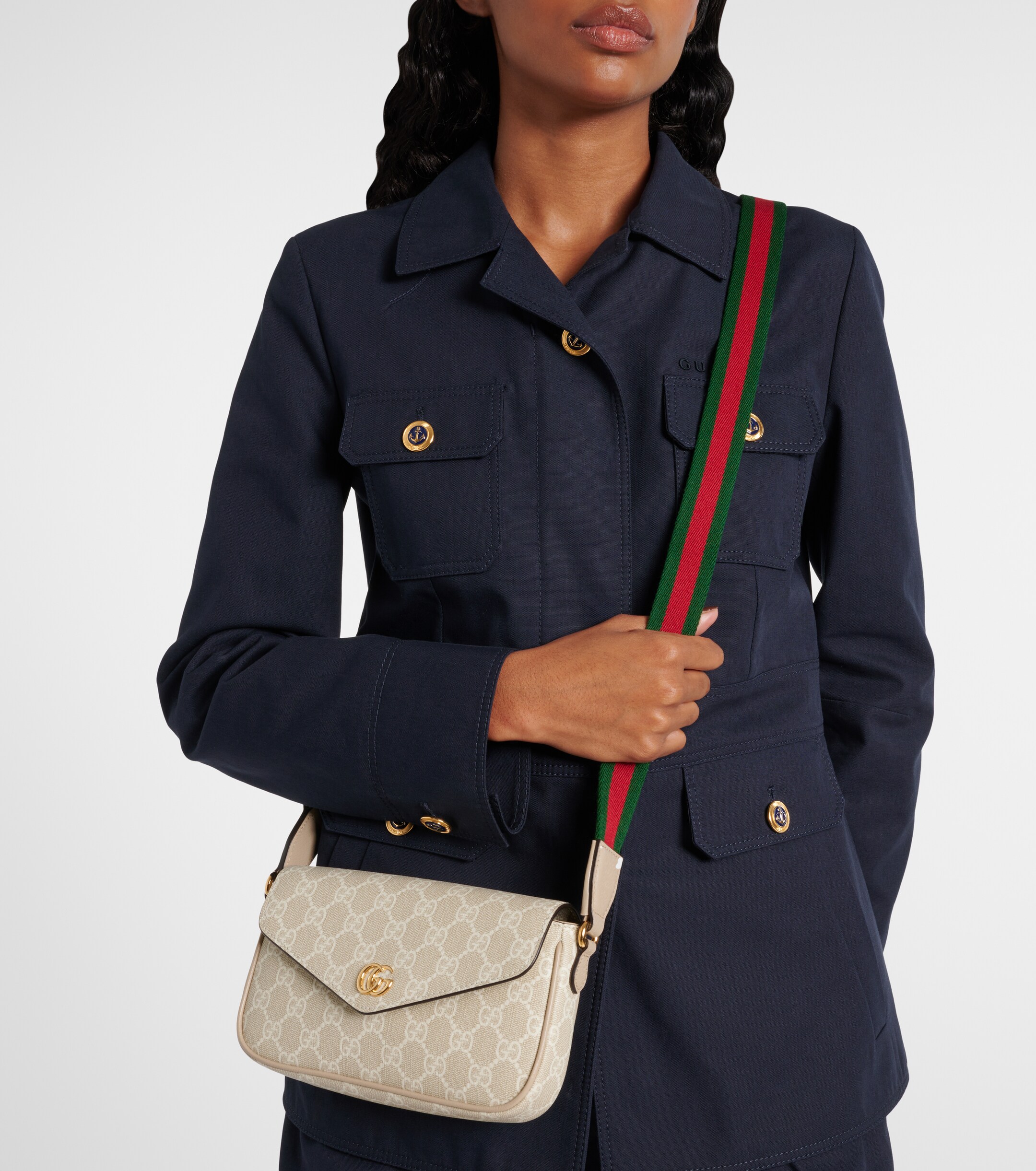 Gucci Ophidia canvas crossbody bag