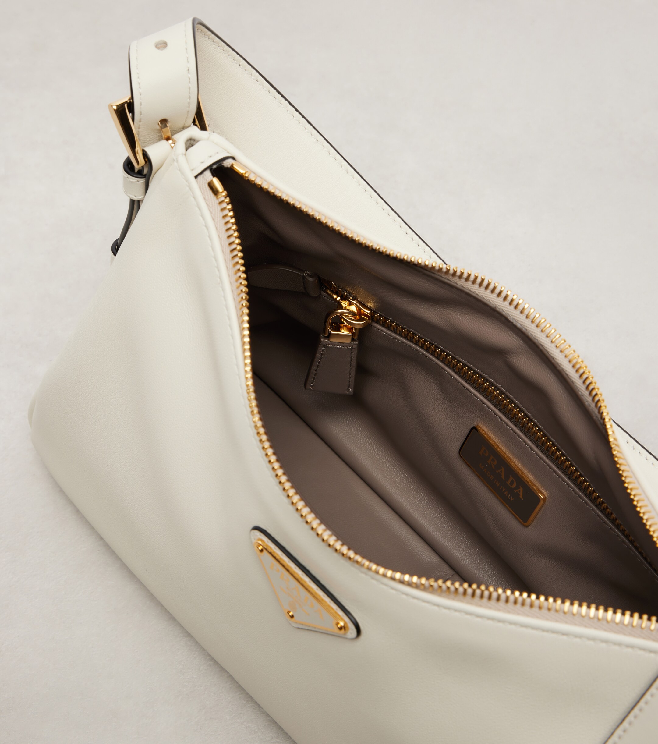 Prada Prada Aimée Medium leather shoulder bag