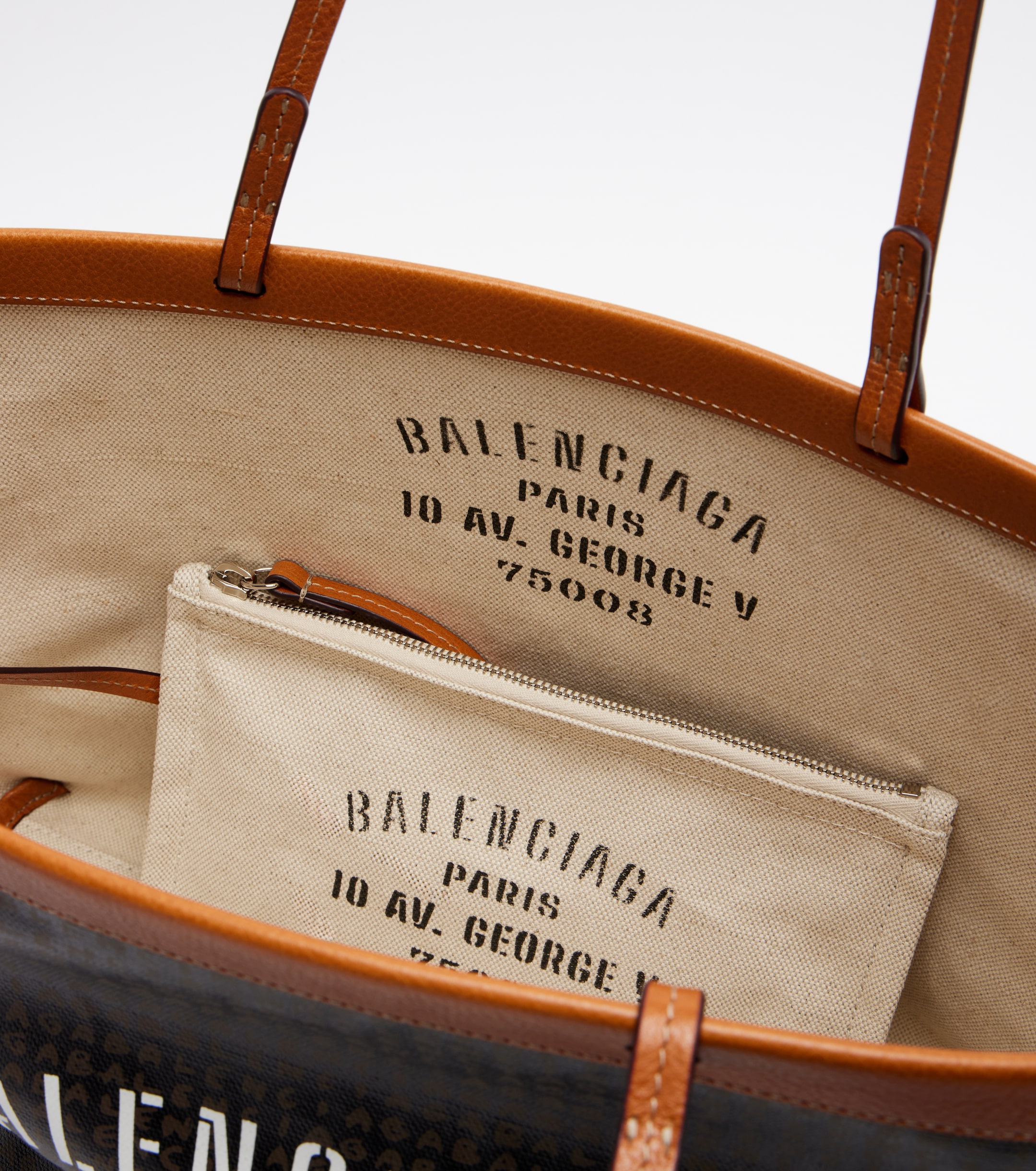 Balenciaga Select Medium canvas tote bag
