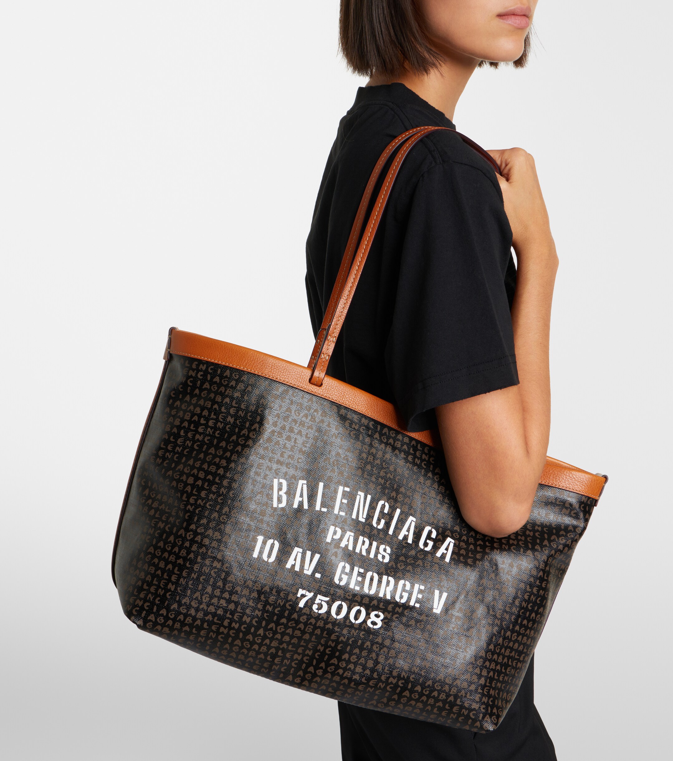Balenciaga Select Medium canvas tote bag