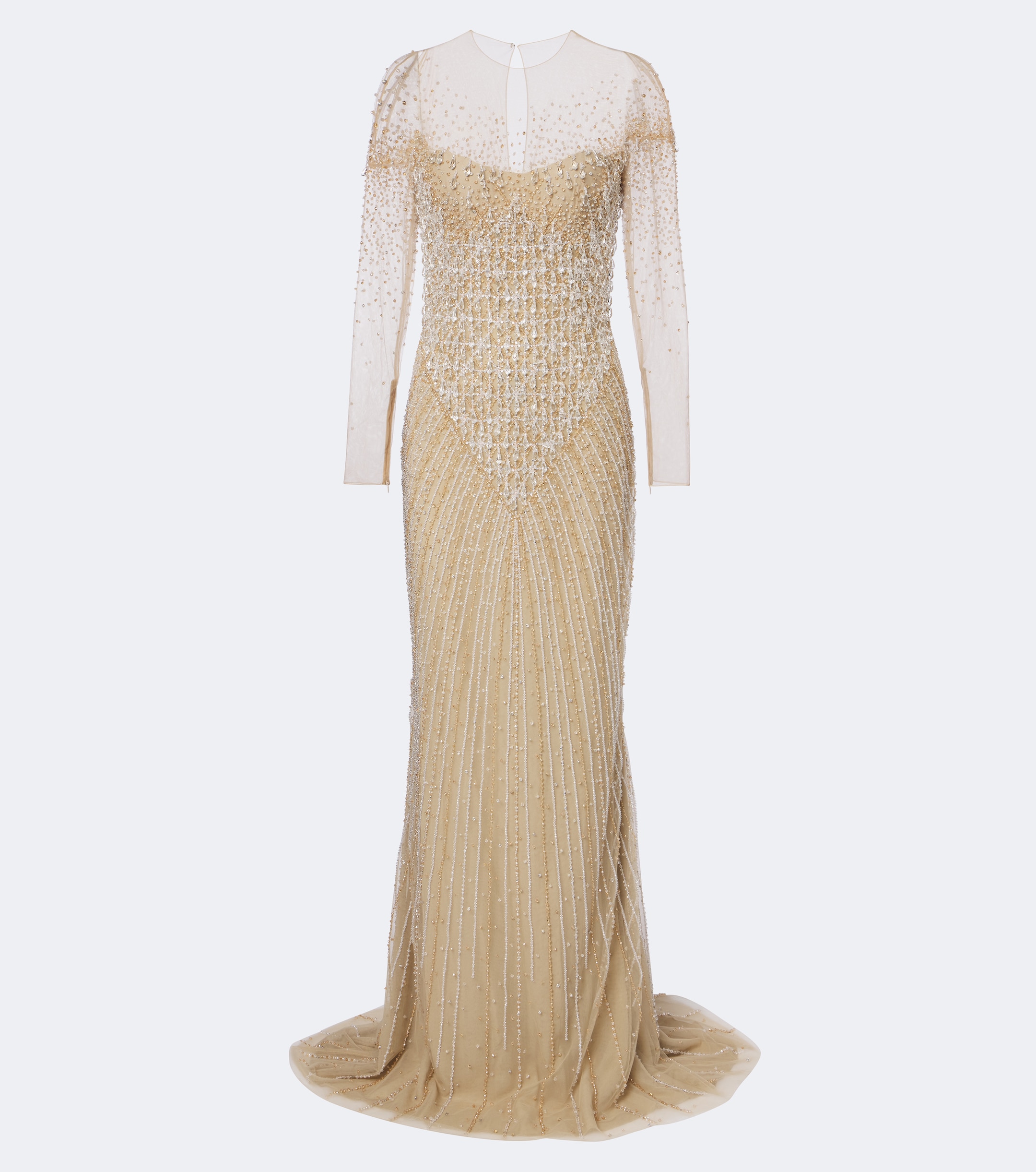 GEORGES HOBEIKA Georges Hobeika Embellished tulle gown