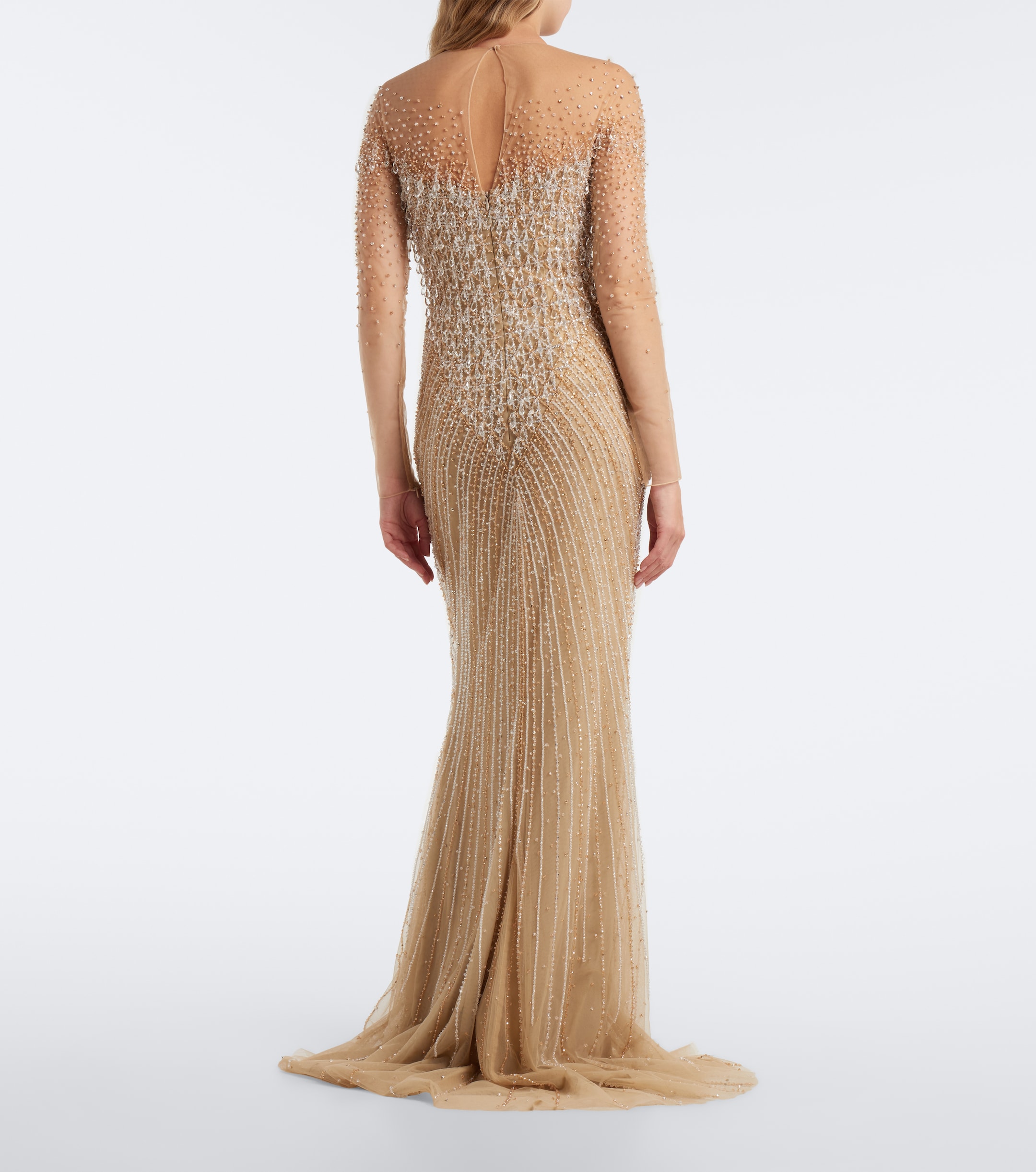 GEORGES HOBEIKA Georges Hobeika Embellished tulle gown