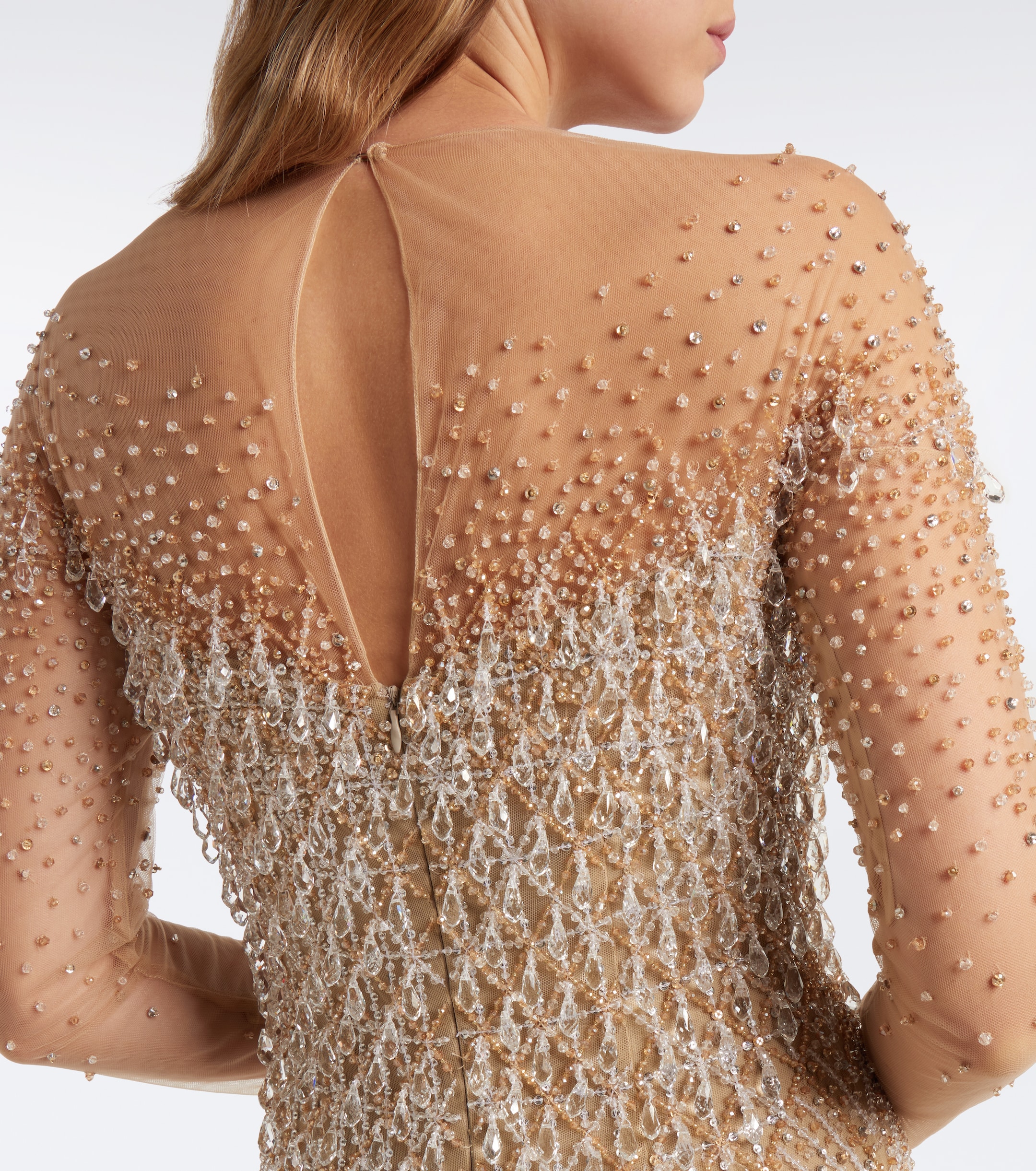GEORGES HOBEIKA Georges Hobeika Embellished tulle gown