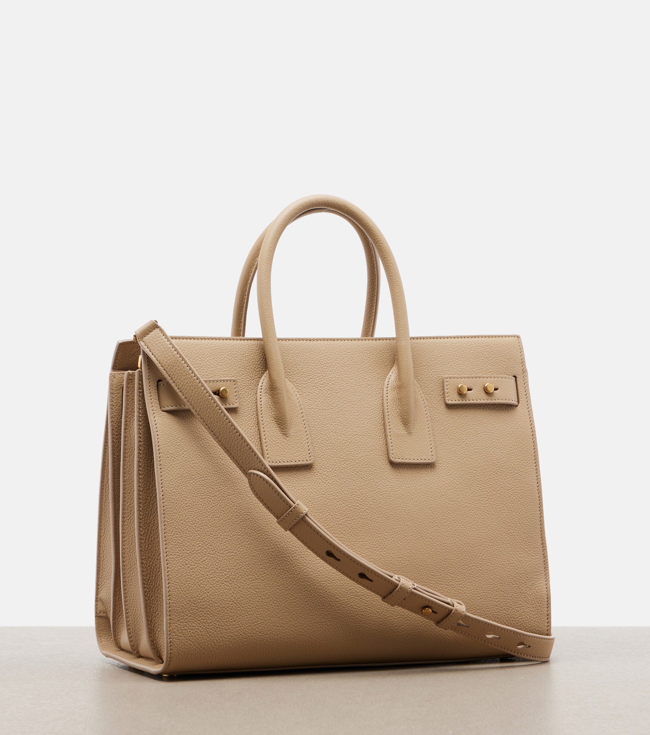 Saint Laurent Sac De Jour Small leather tote bag