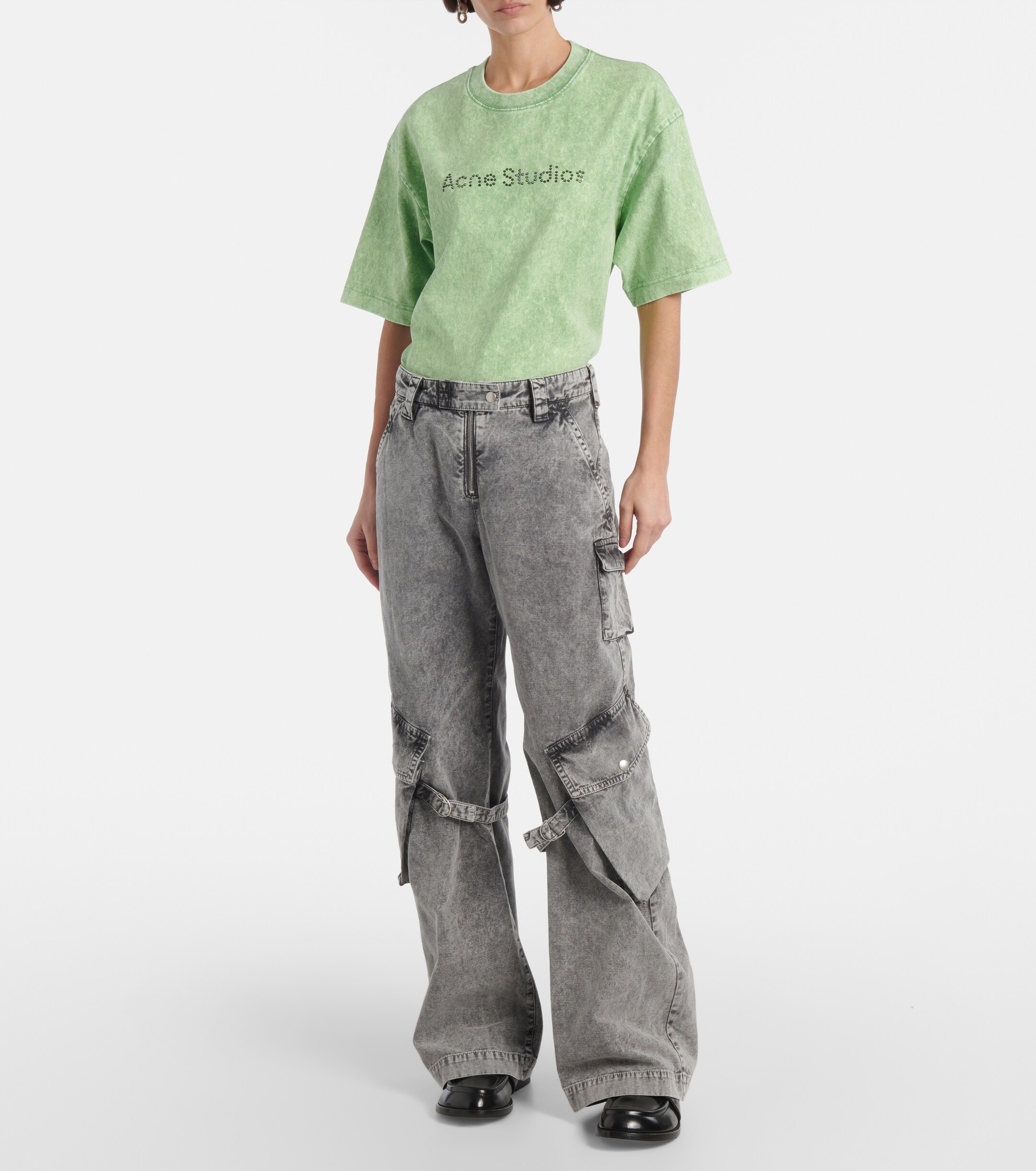 Acne Studios - Mid-rise cotton canvas cargo pants | Plush