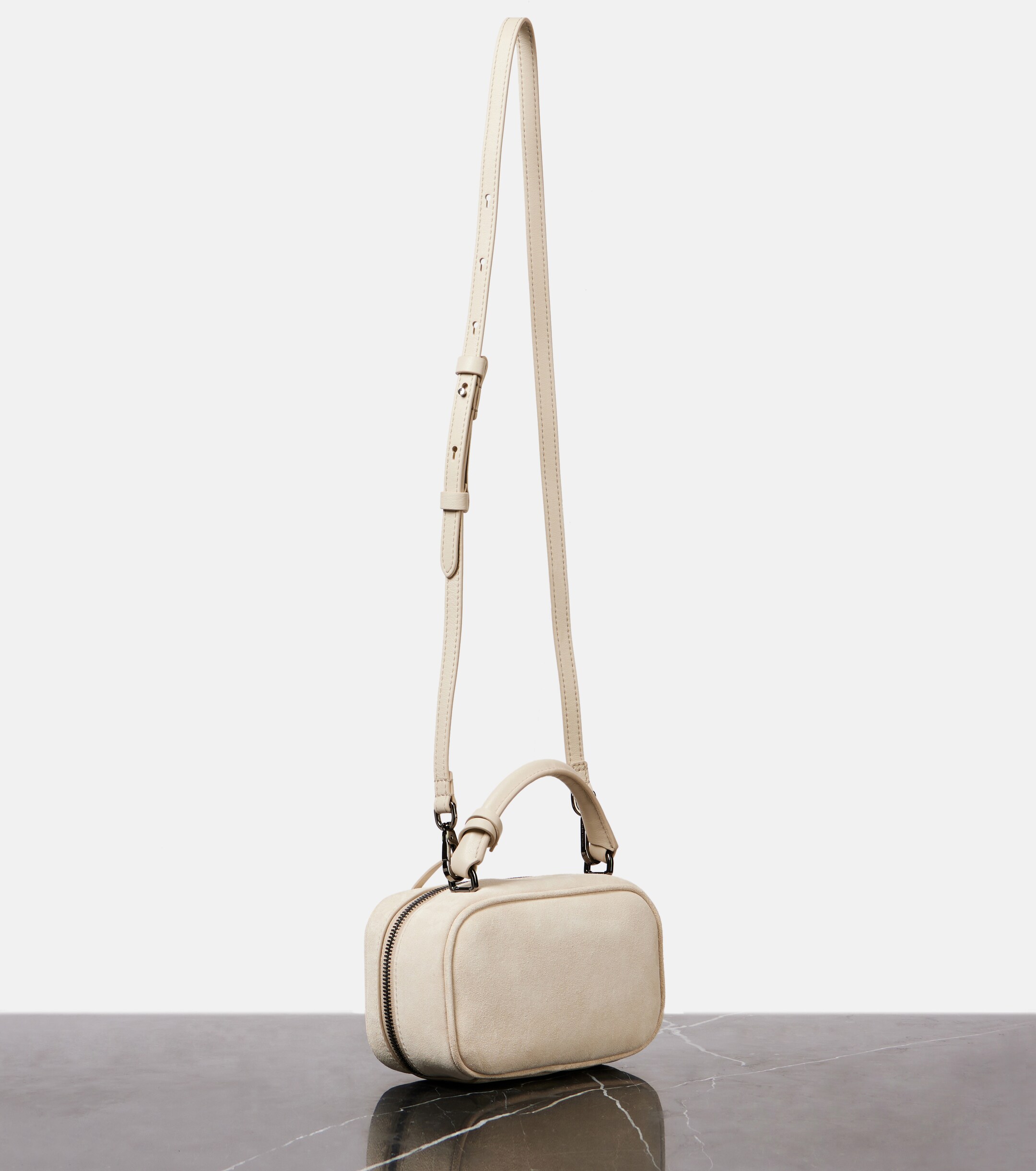 Brunello Cucinelli Foulard Mini suede tote bag