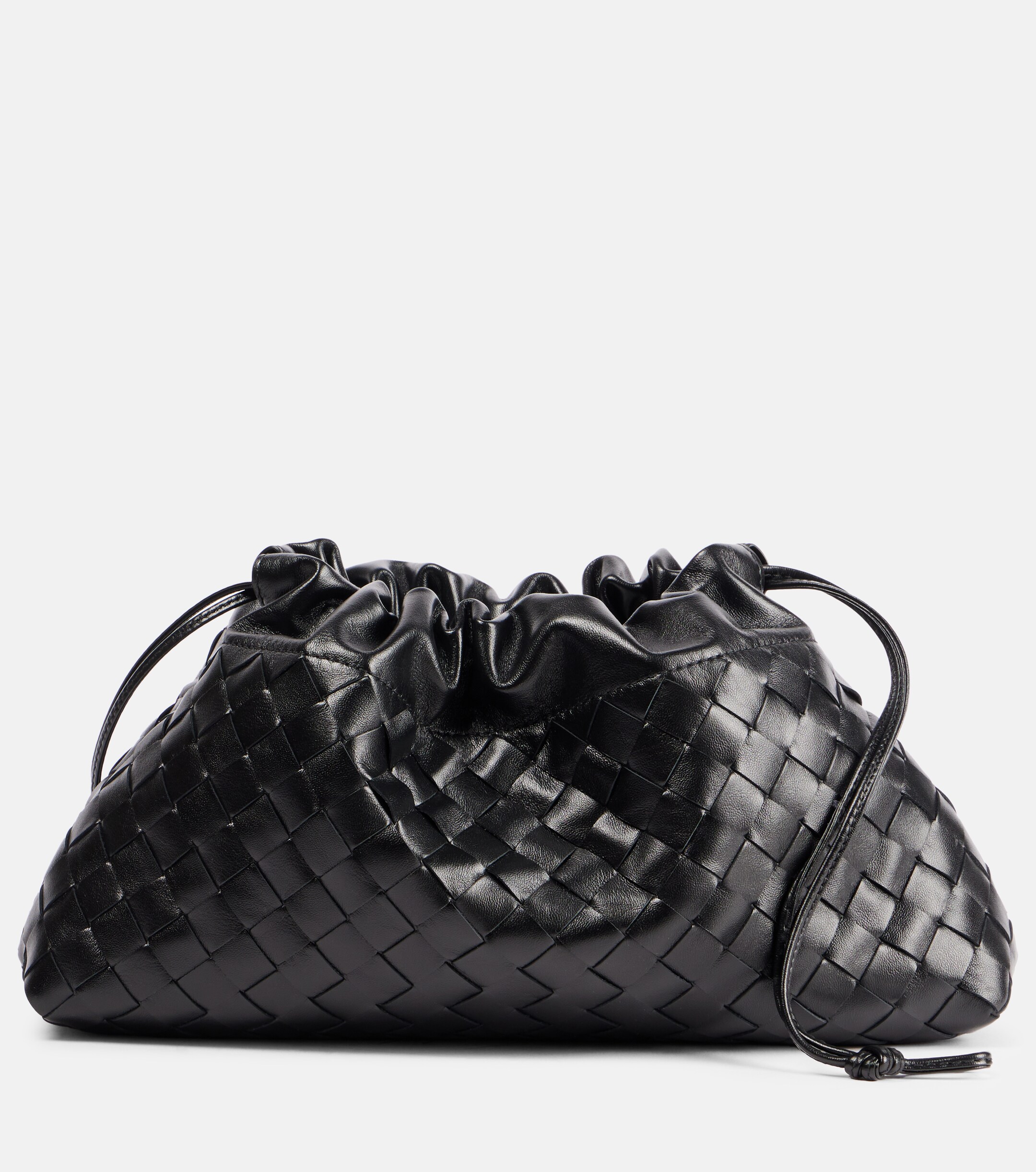 Bottega Veneta Dustbag Soirée Medium leather clutch