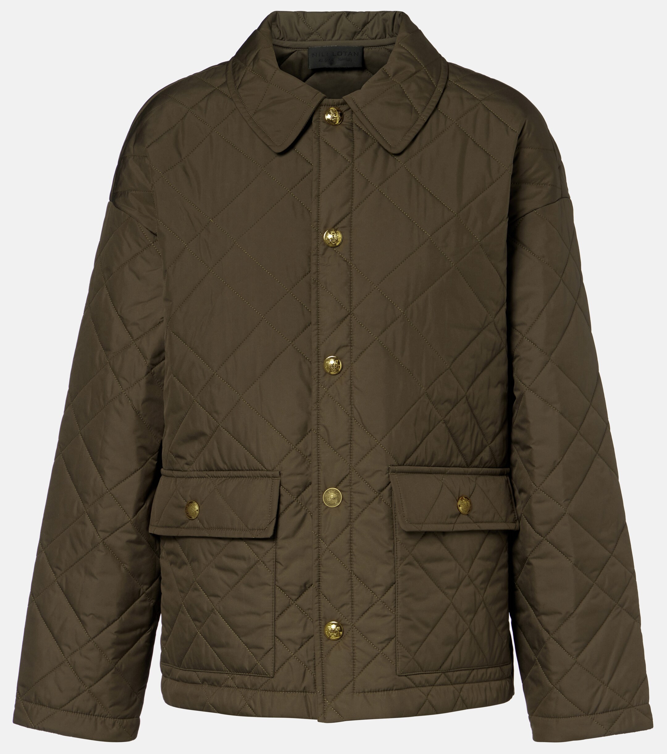 Nili Lotan Helah quilted puffer jacket