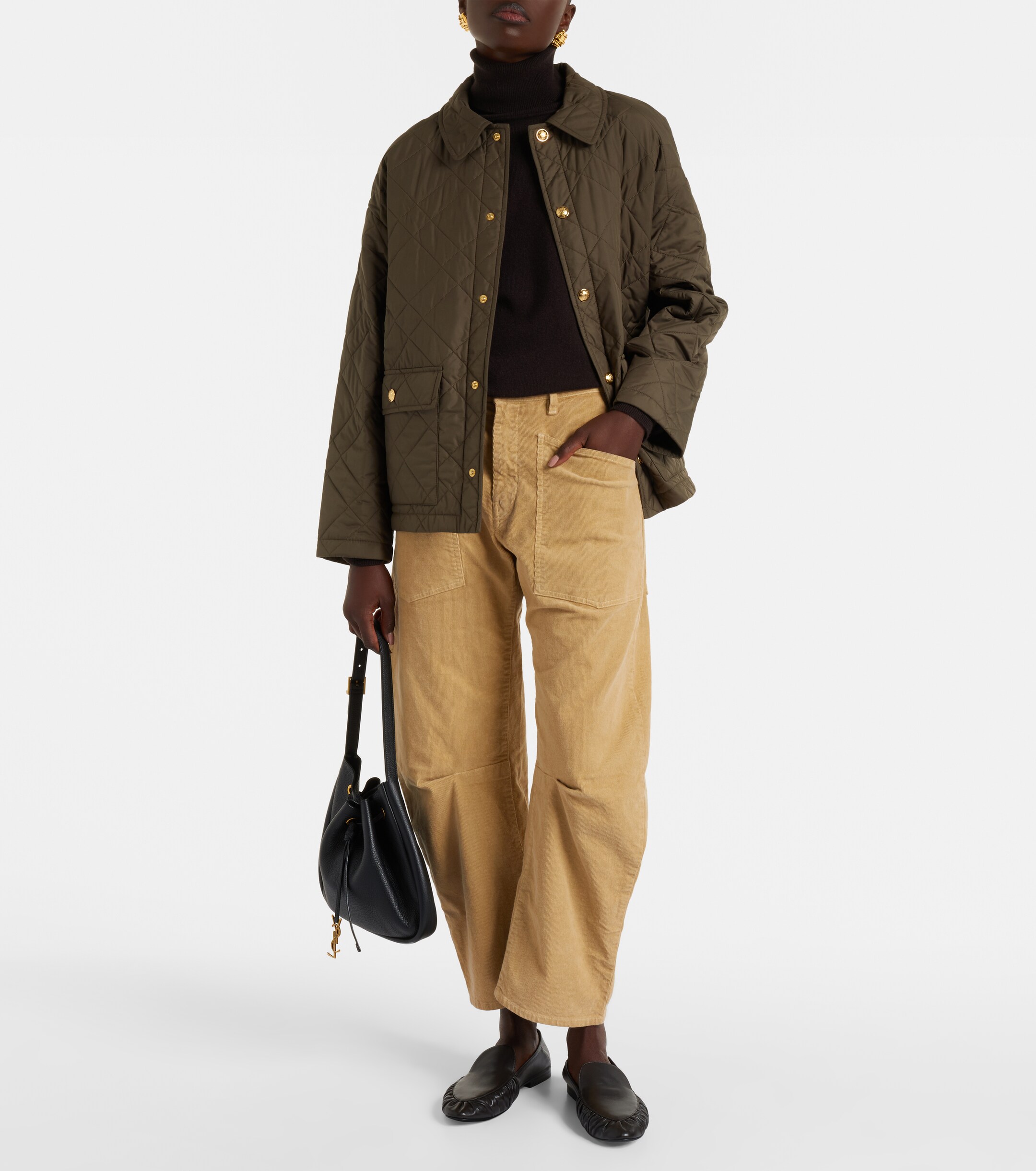 Nili Lotan Helah quilted puffer jacket