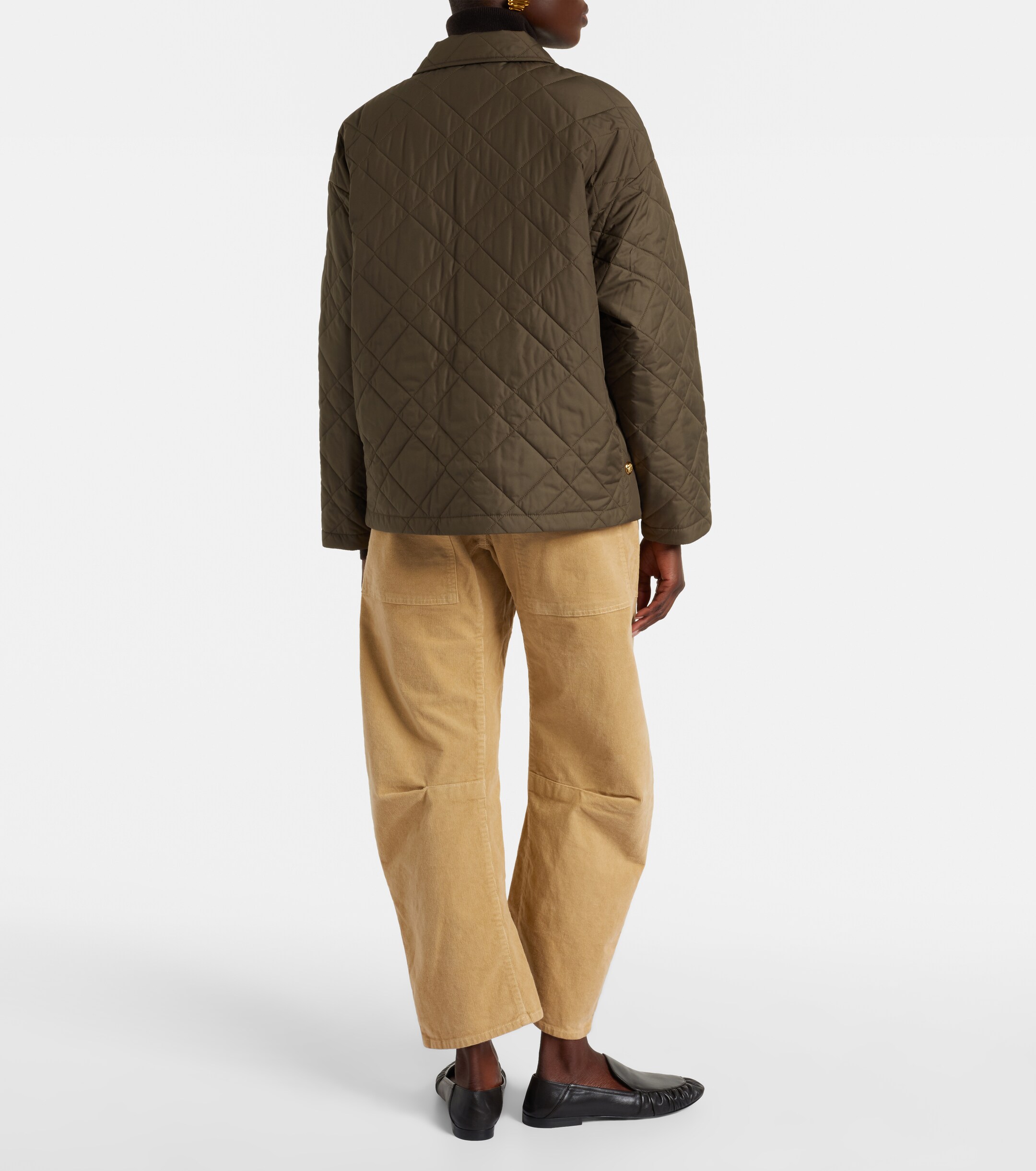 Nili Lotan Helah quilted puffer jacket