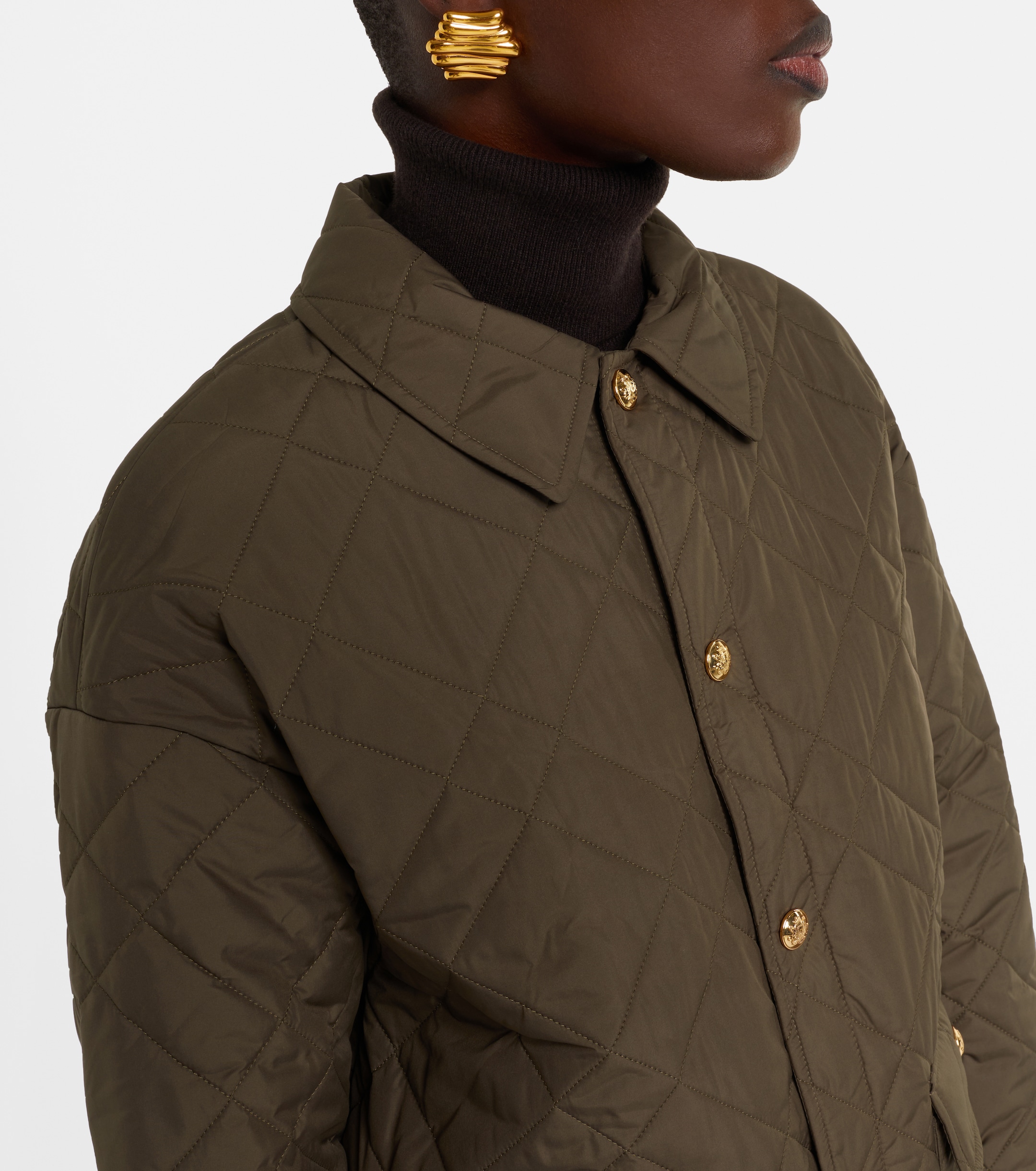 Nili Lotan Helah quilted puffer jacket