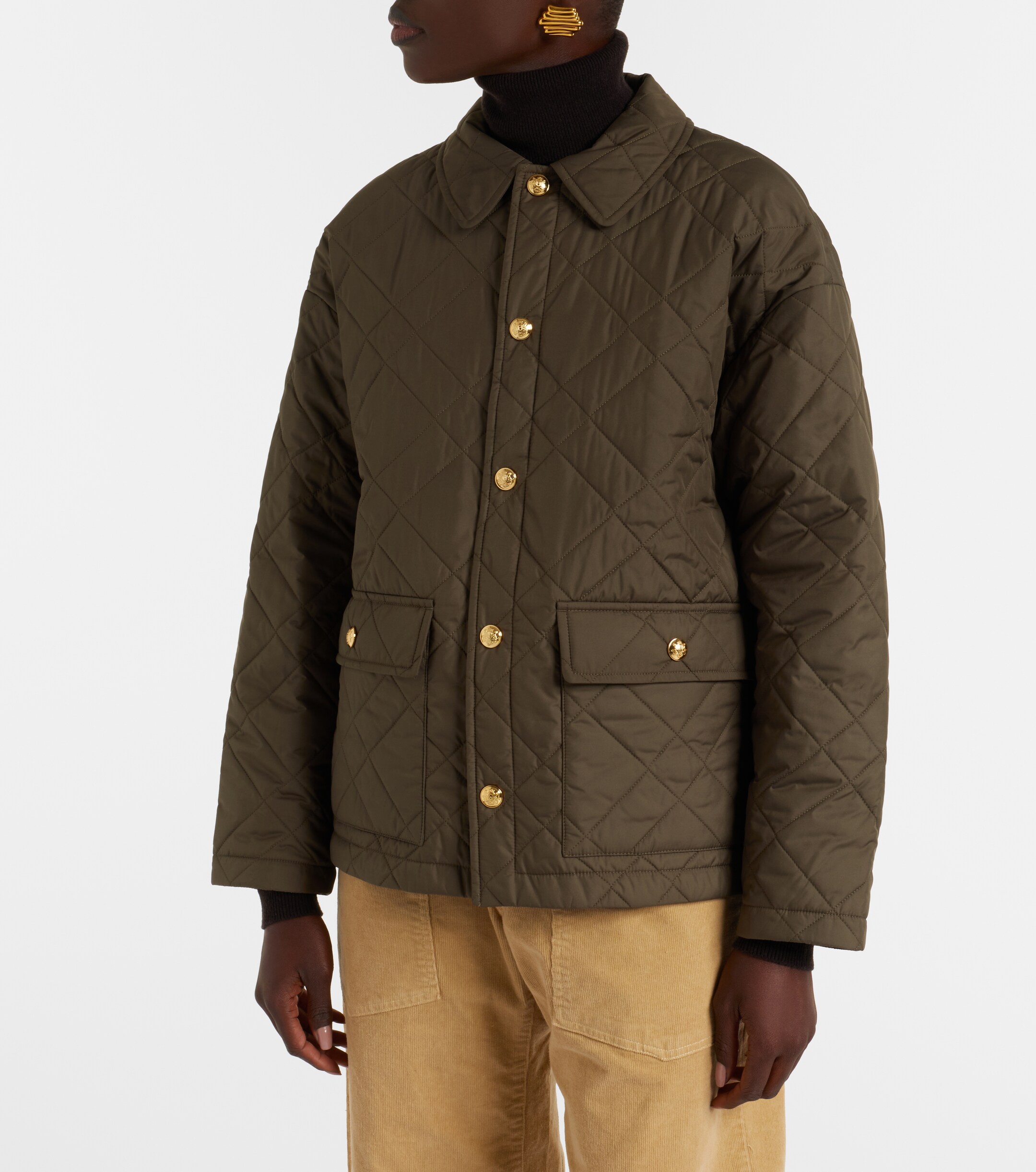 Nili Lotan Helah quilted puffer jacket