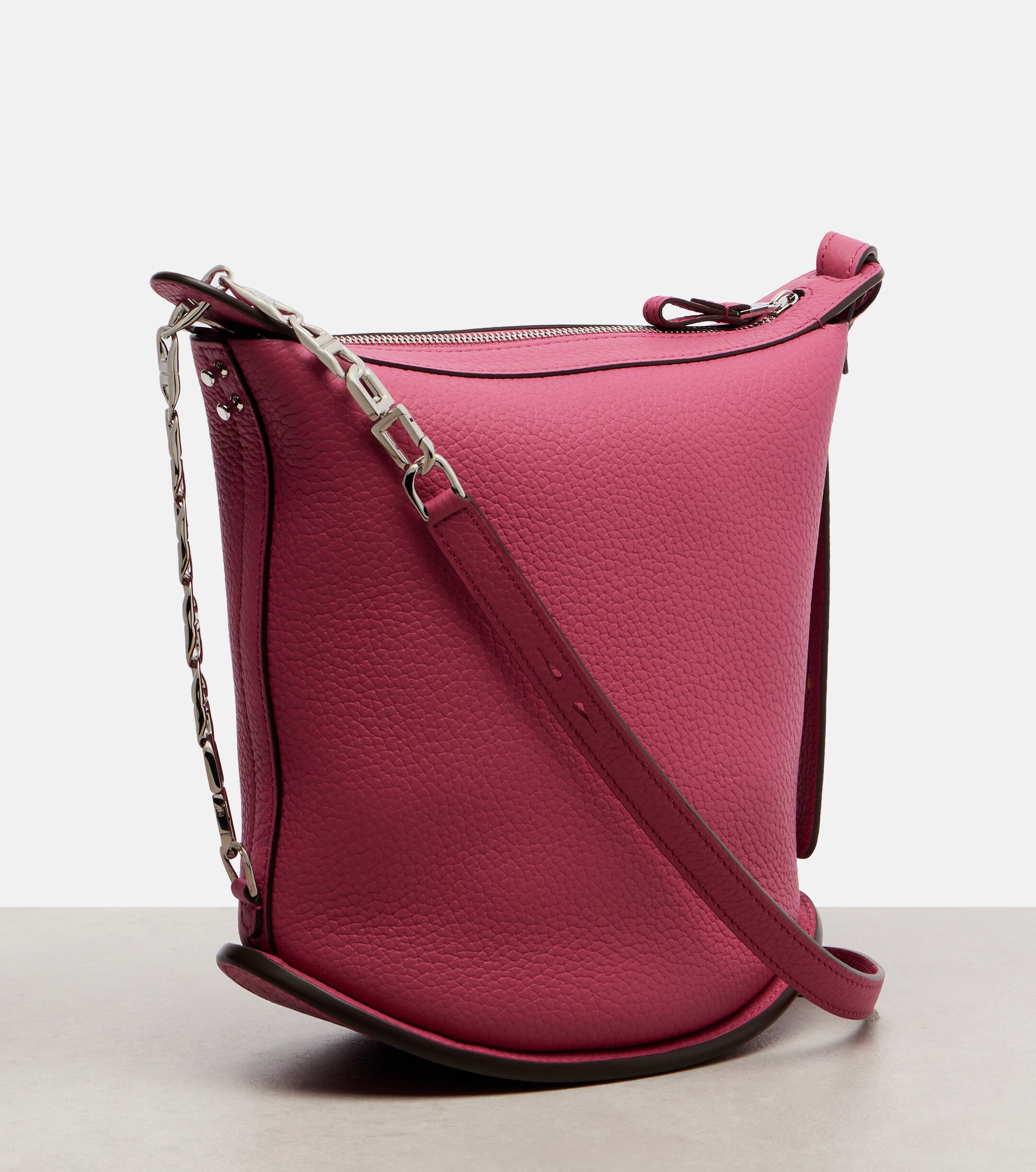 Delvaux Pin Twist Medium leather crossbody bag thumbnail