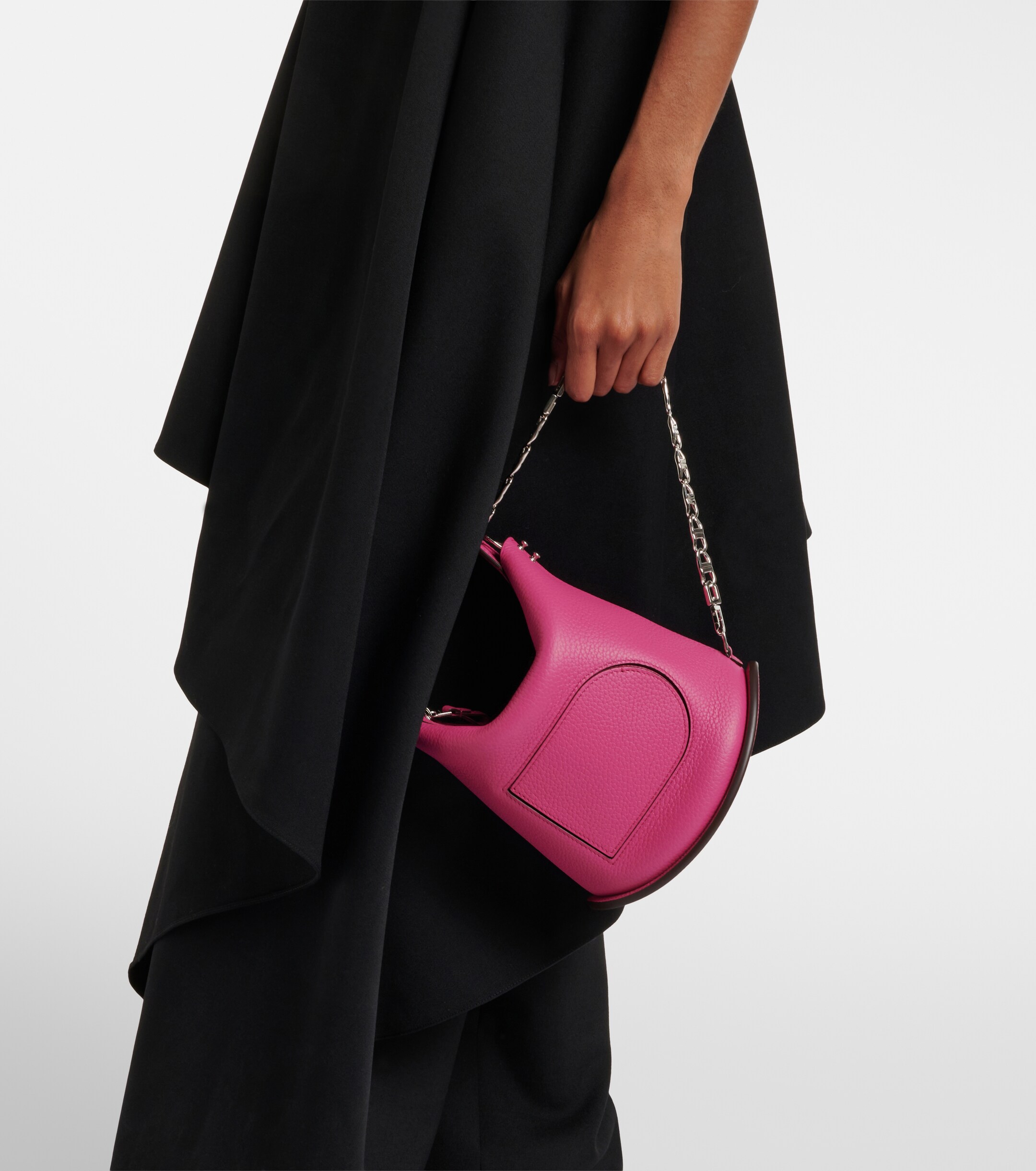 Delvaux Pin Twist Medium leather crossbody bag thumbnail