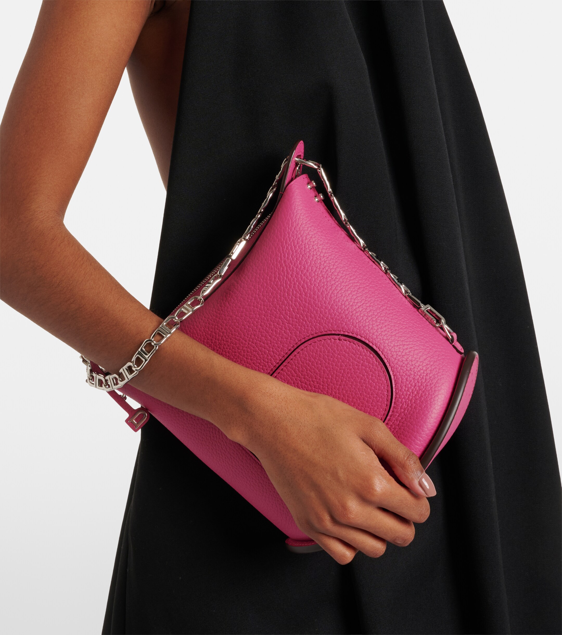 Delvaux Pin Twist Medium leather crossbody bag thumbnail