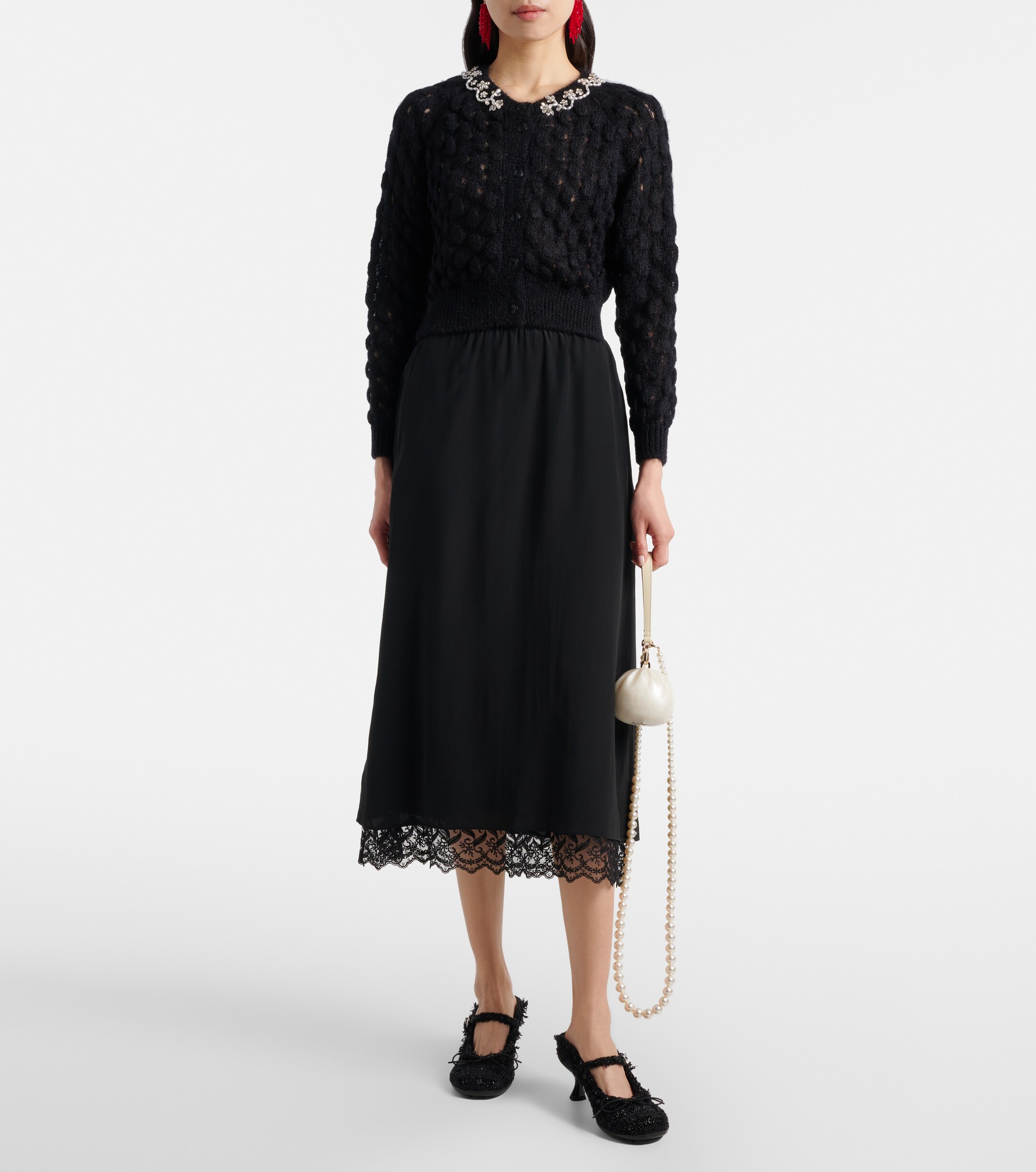 Simone Rocha Pearl Dim Sum clutch
