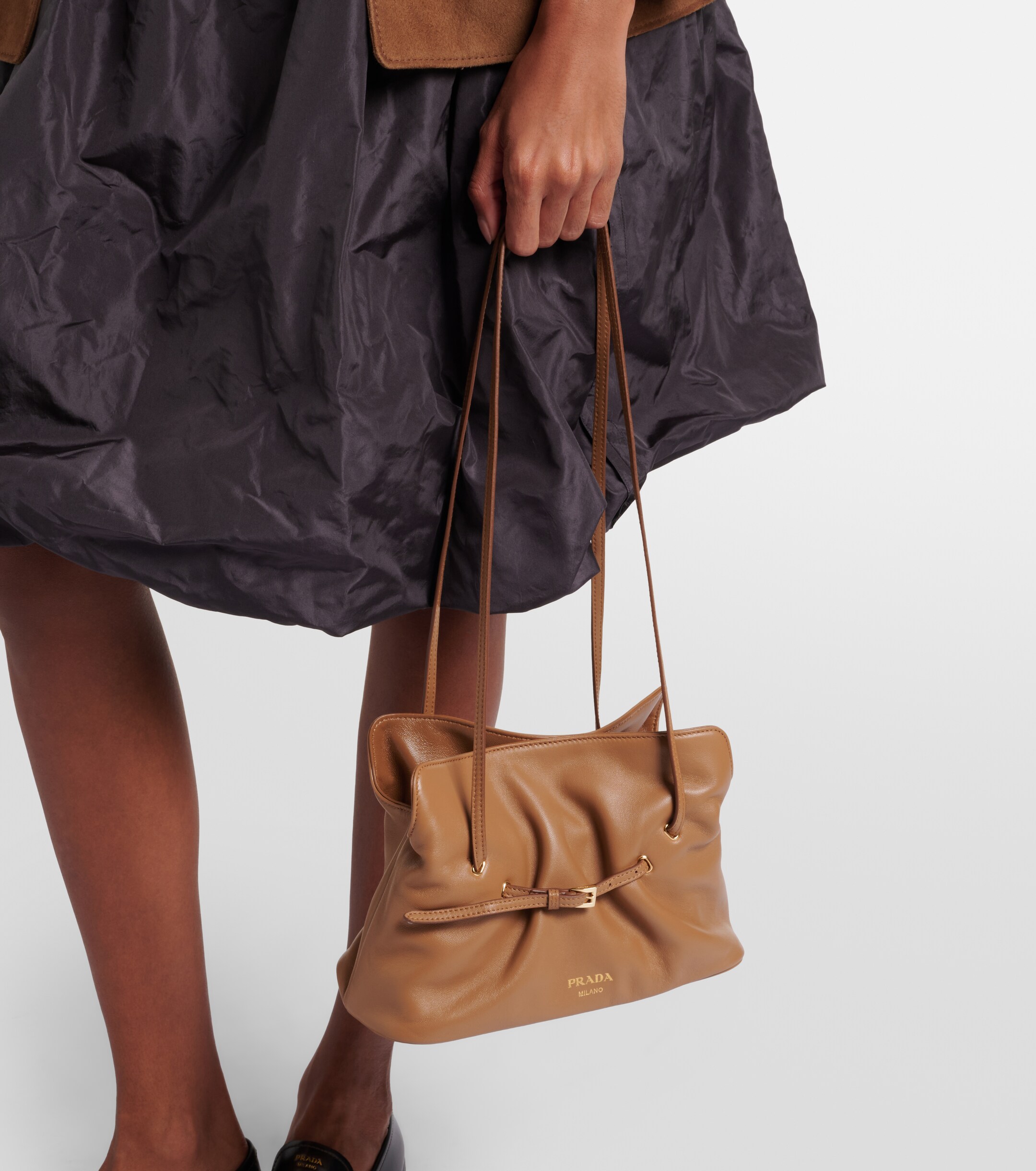 Prada Prada Dada leather shoulder bag