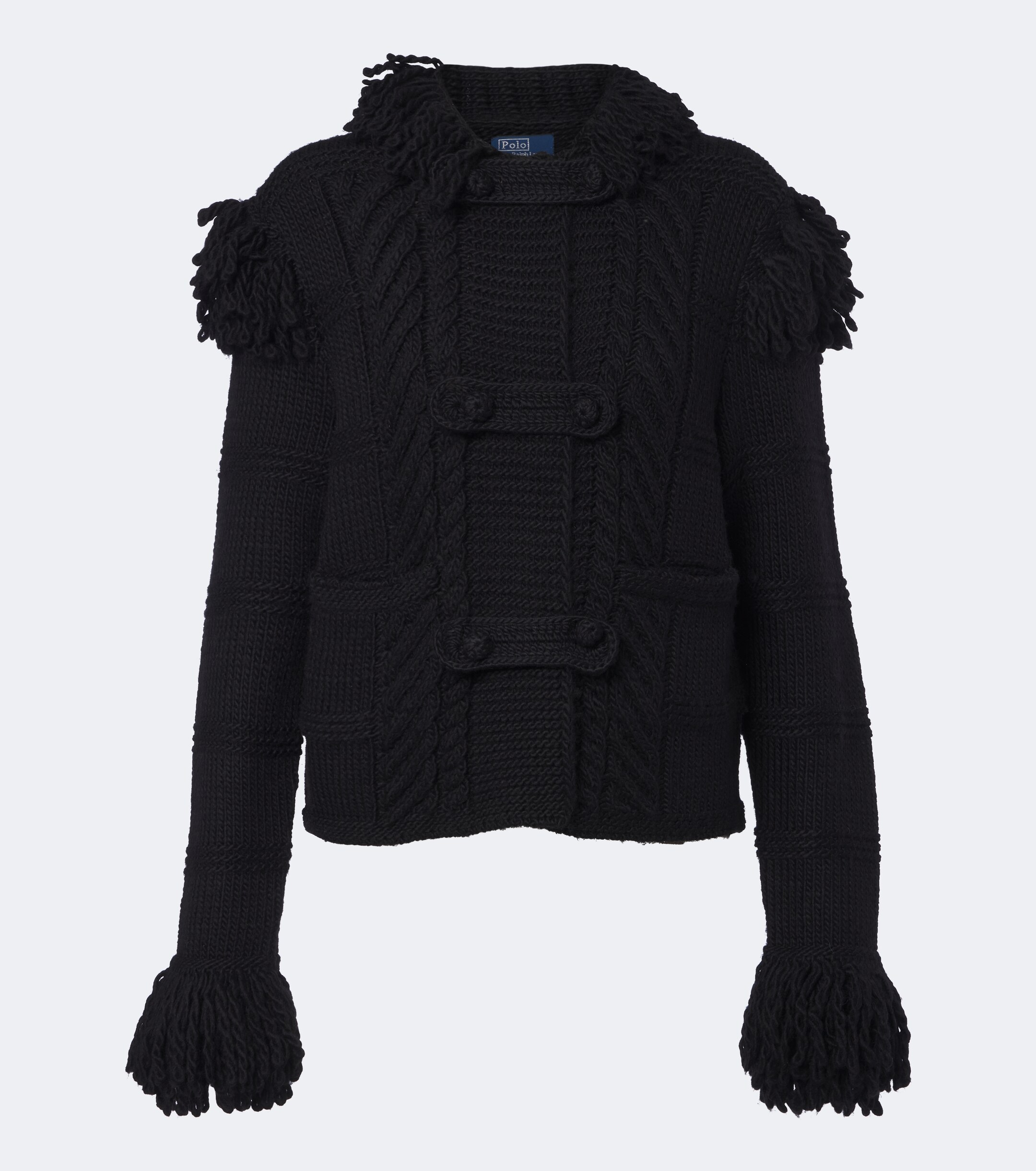 Polo Ralph Lauren Polo Ralph Lauren Fringed wool cardigan
