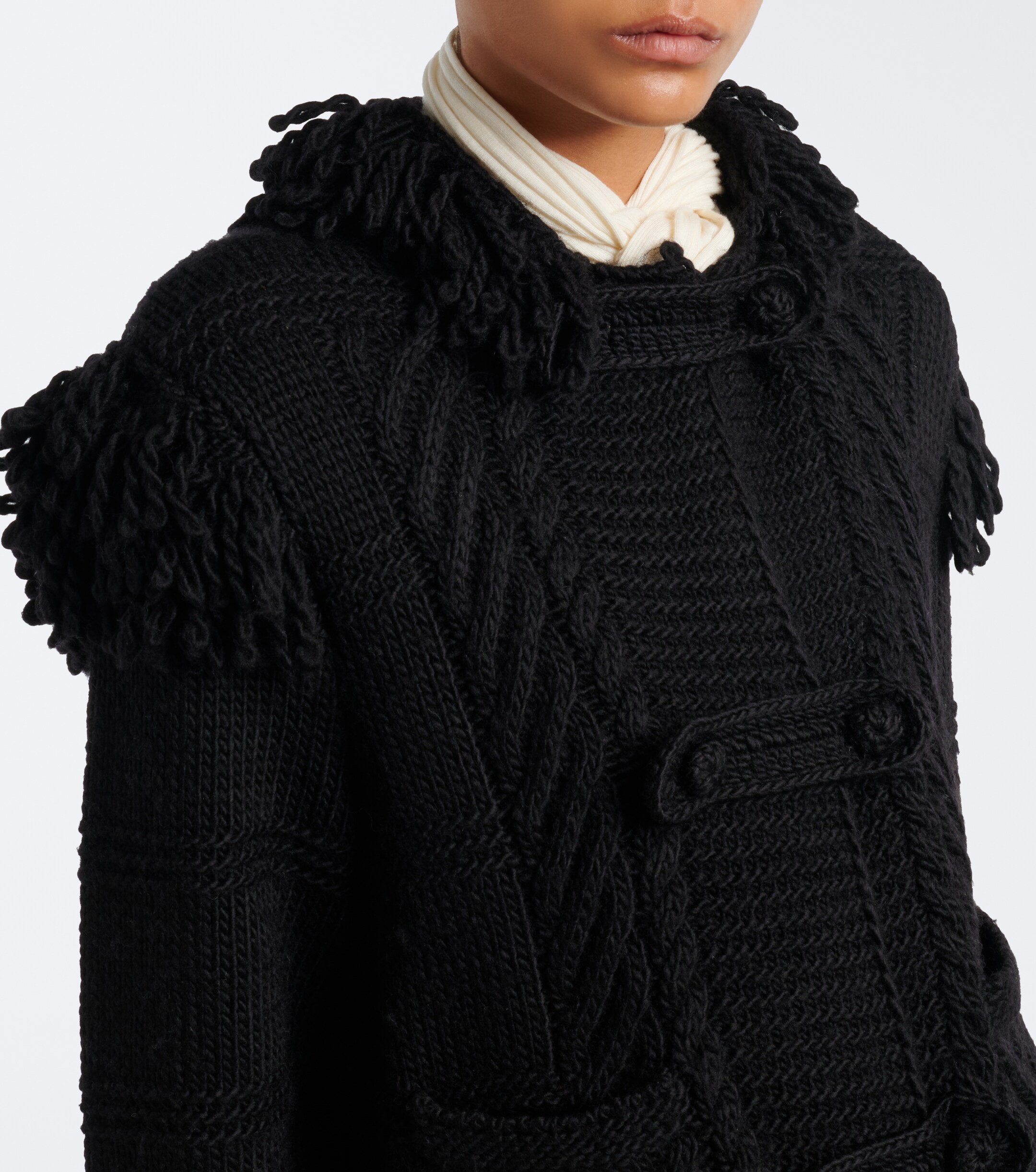 Polo Ralph Lauren Polo Ralph Lauren Fringed wool cardigan