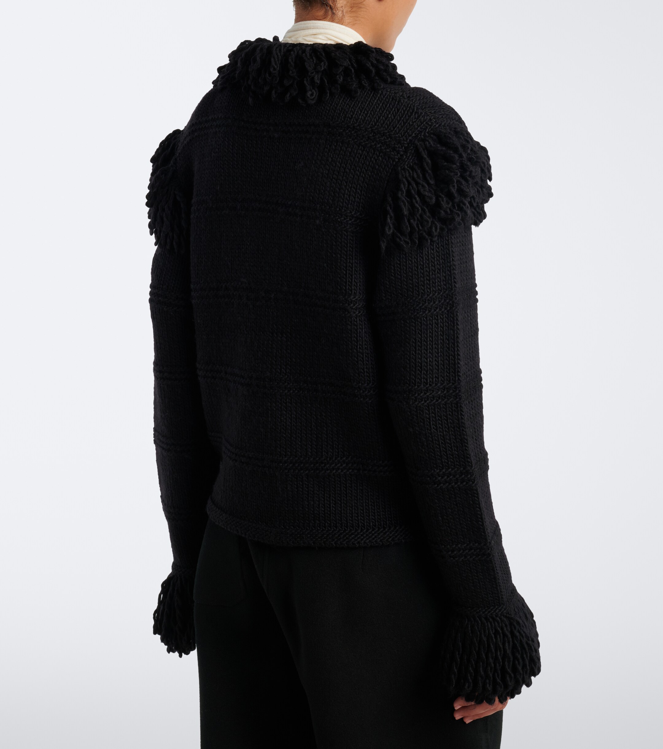Polo Ralph Lauren Polo Ralph Lauren Fringed wool cardigan