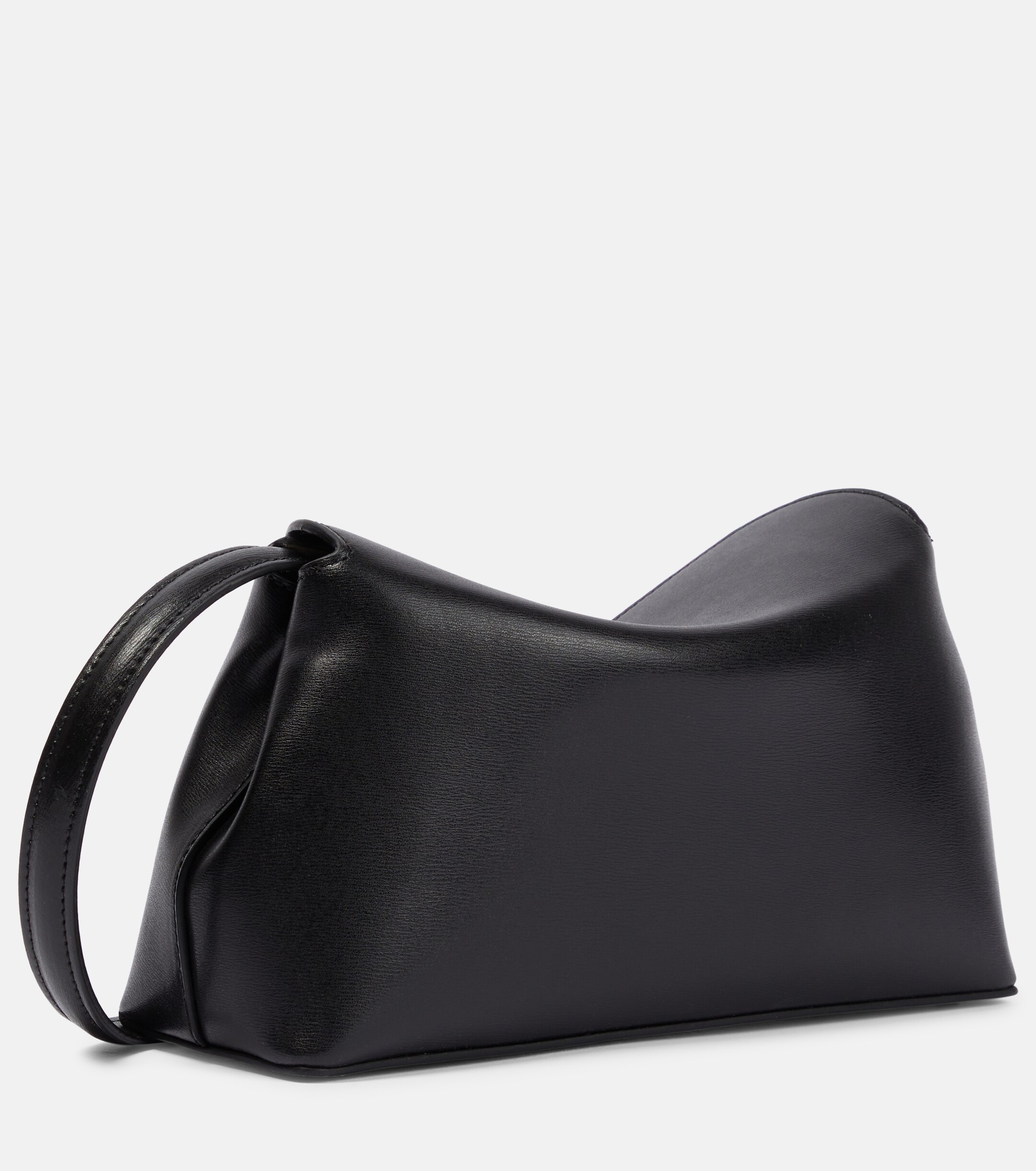 TOTEME T-Lock Small leather clutch